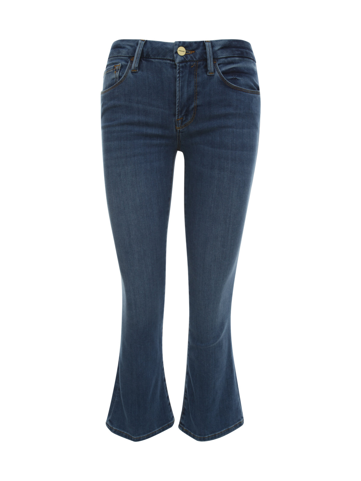 Cropped Mini Boot Trousers