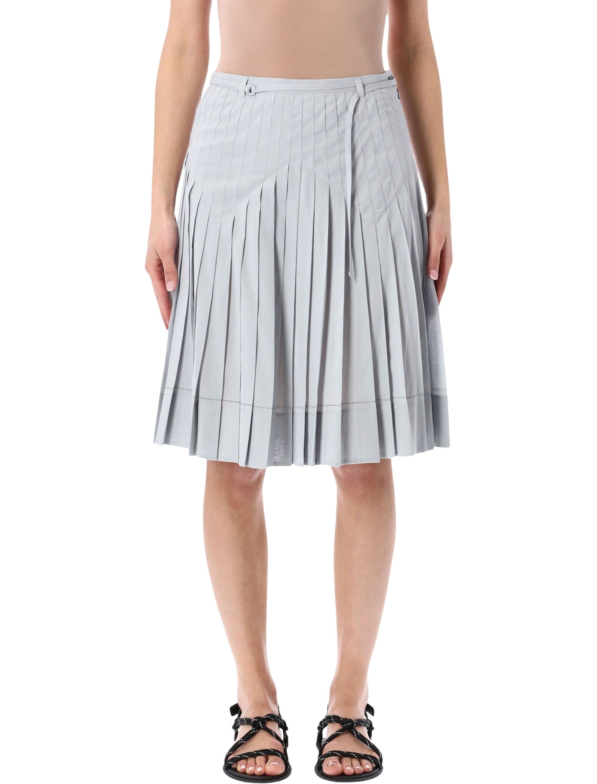 Pleated Mini Skirt