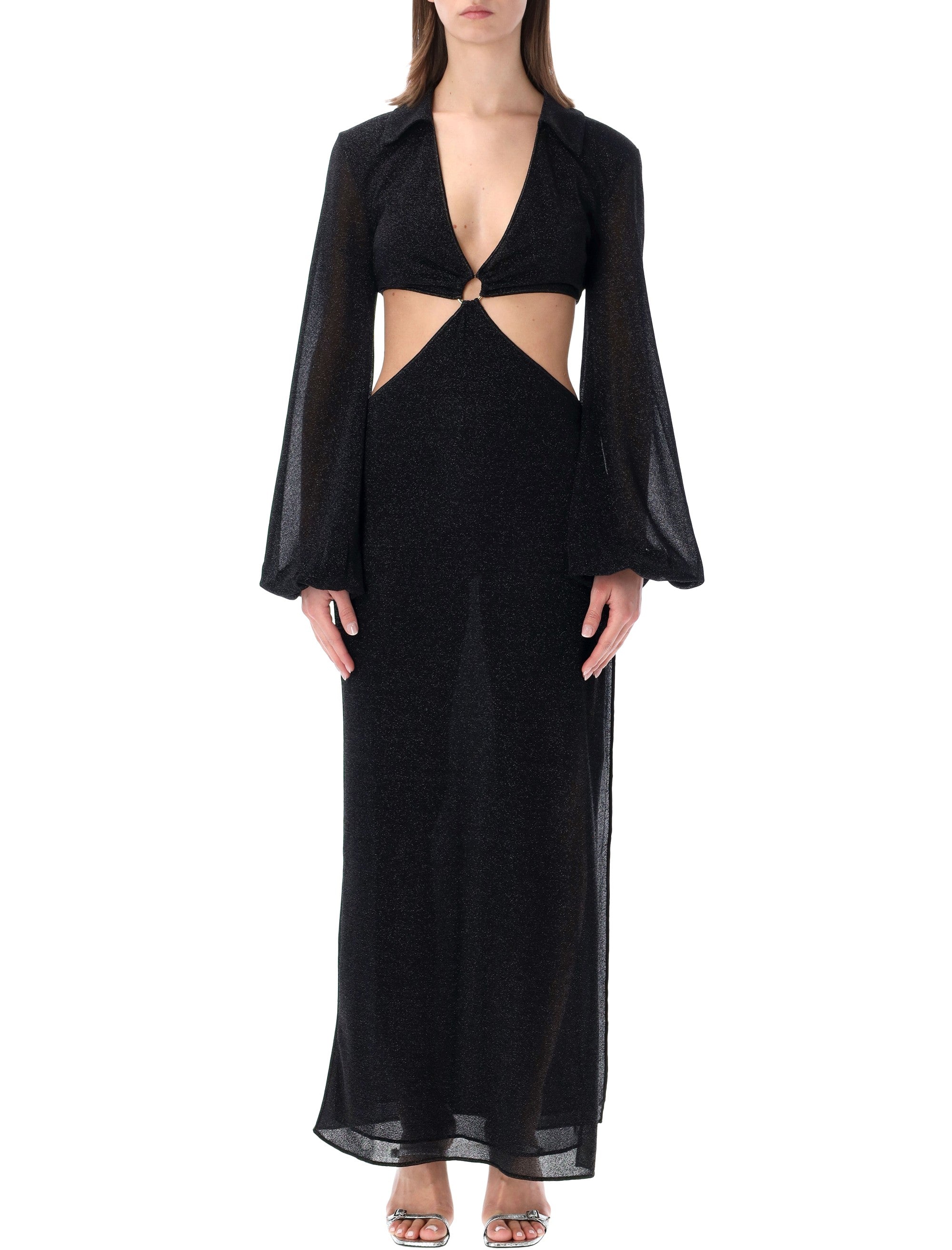 Oséree Swimwear Lumière Cut-Out Long Dress