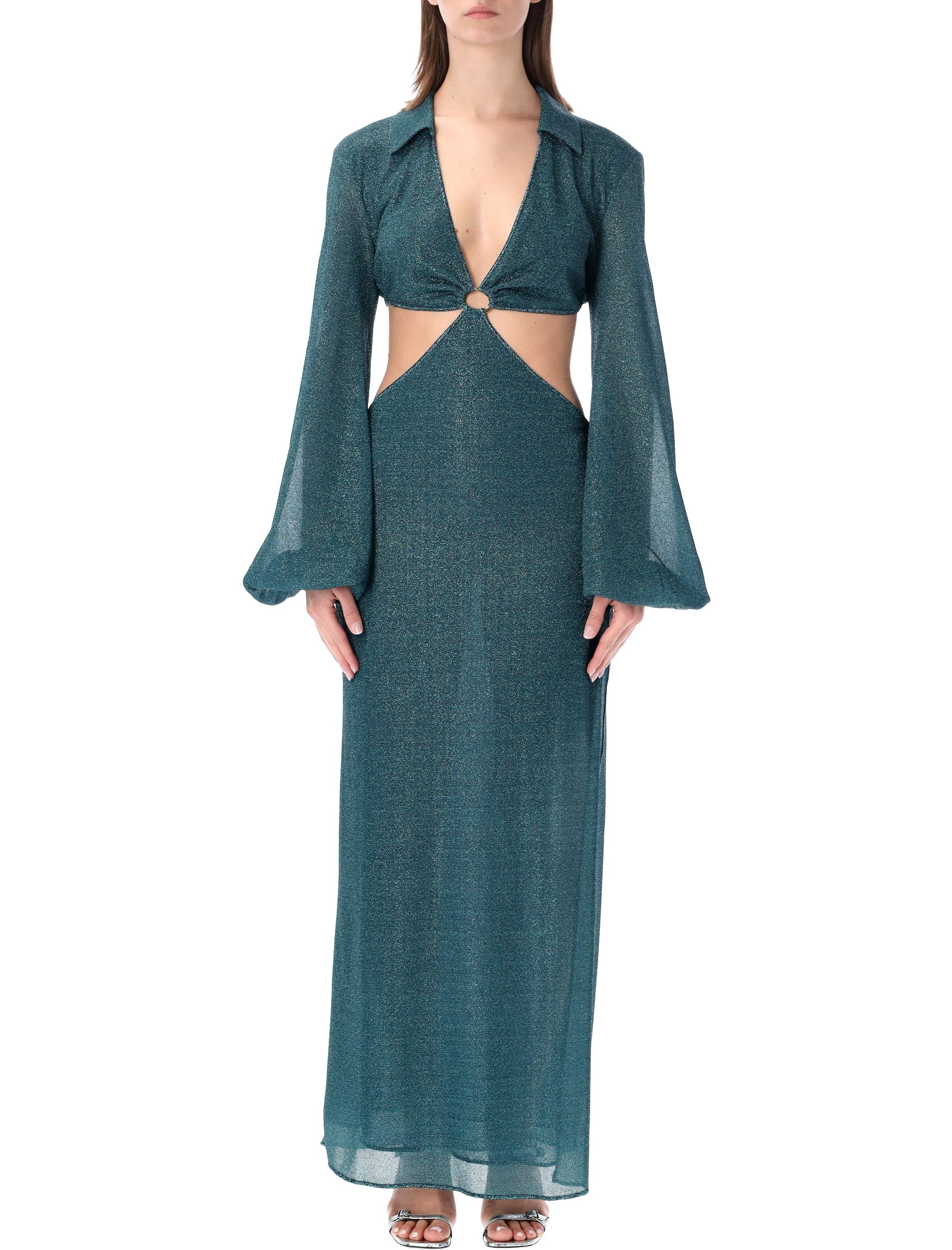 Oséree Swimwear Lumière Cut-Out Long Dress