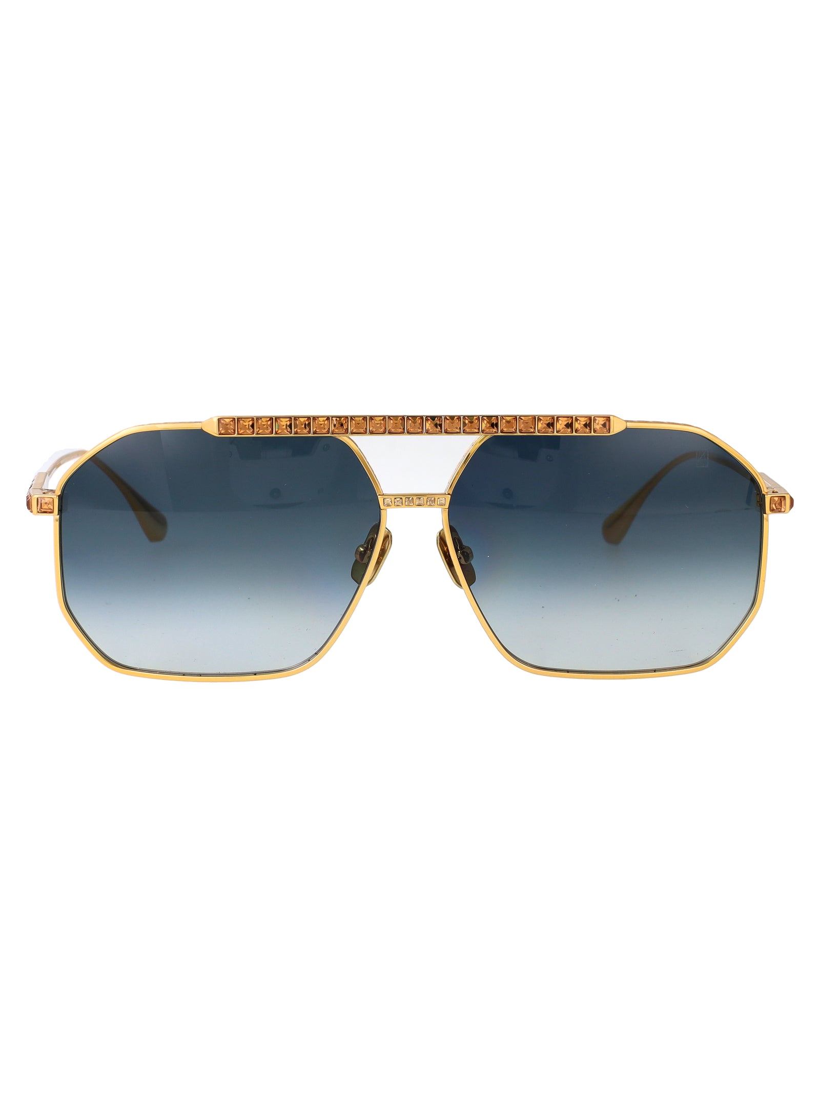 Gold Titanium Sunglasses
