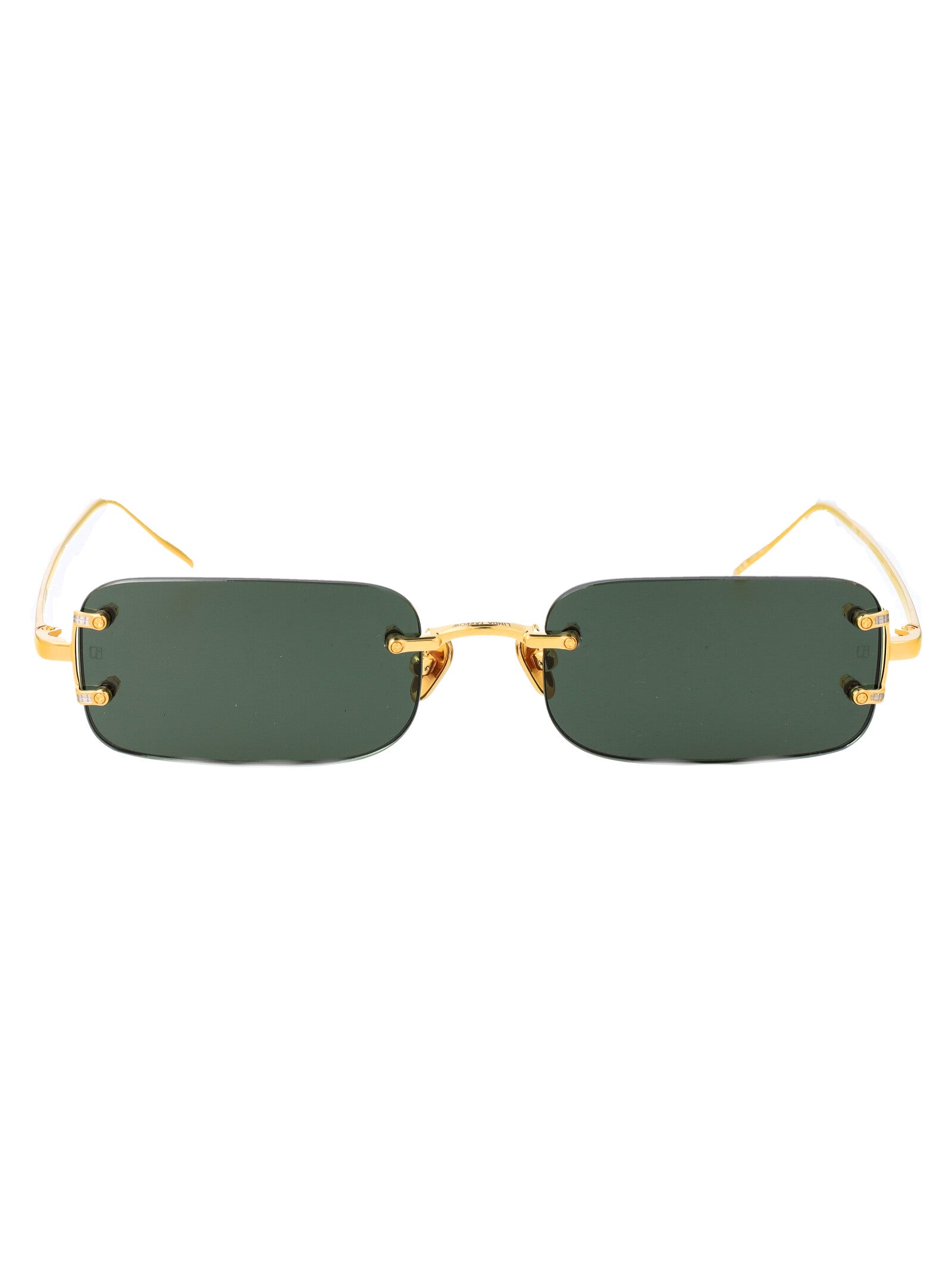 Yellowgold/Whitegold/Green Titanium Sunglasses