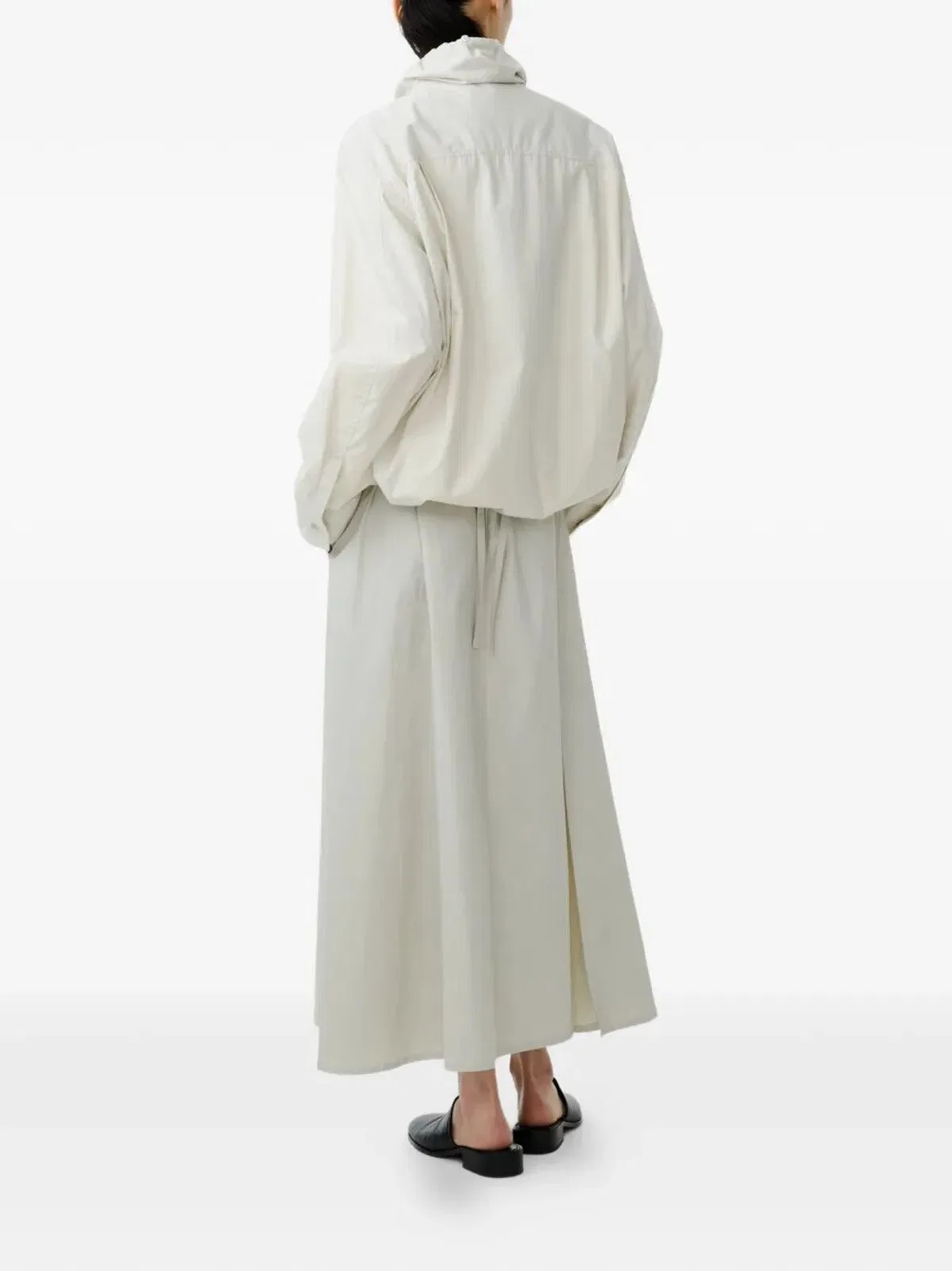 Studio Nicholson "zip Thru" Jacket In White