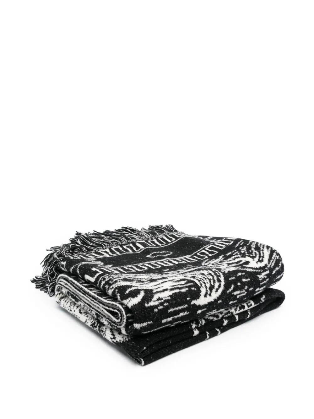 Embroidered Wool Blend Antarctic Expedition Blanket