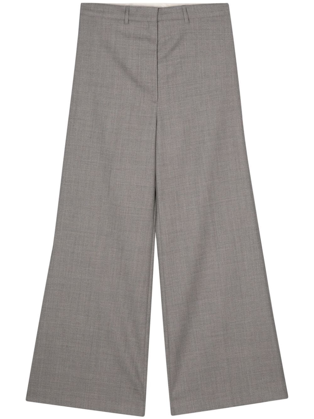 Wide Wool Trouser