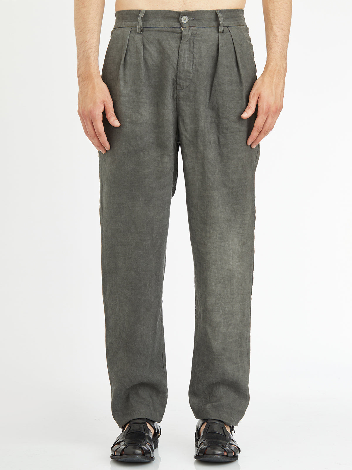 Cotton And Linen Pants