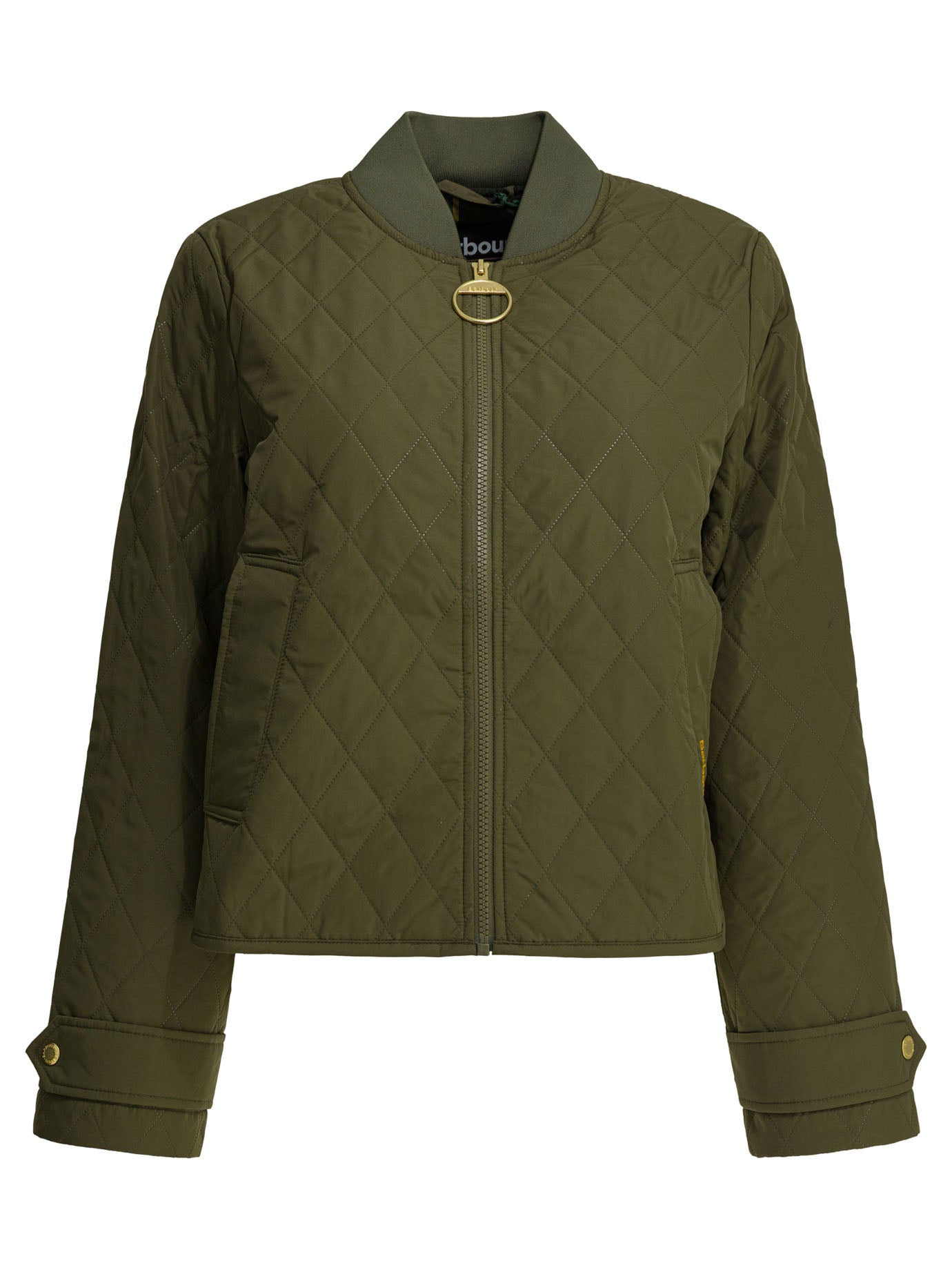 Green Polyester Jacket