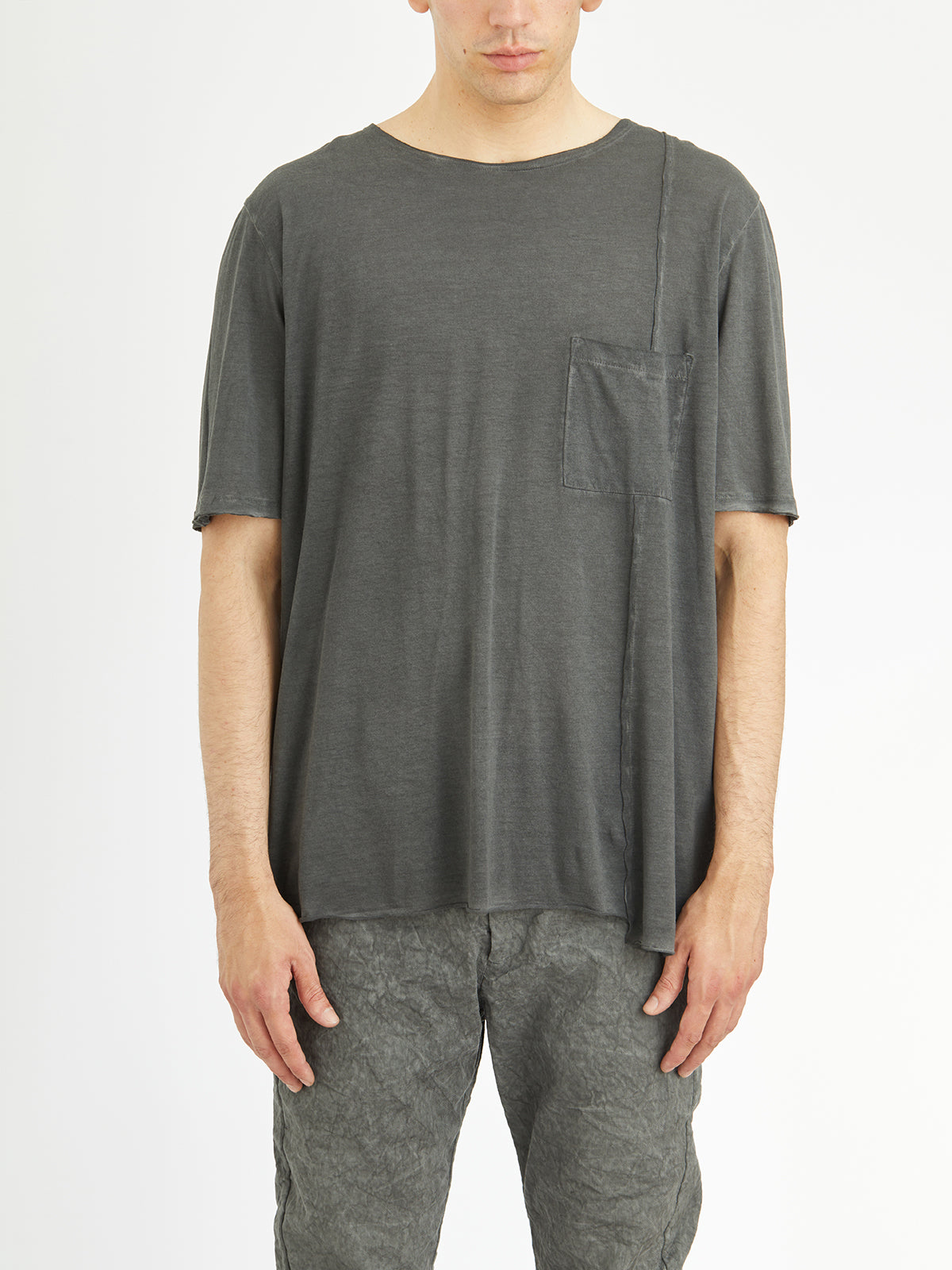 Cotton T-Shirt With Pocket