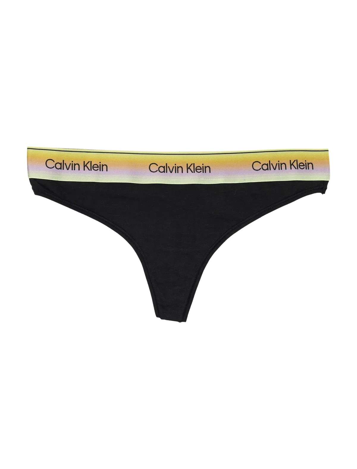 Multicolor Logo Band Thong