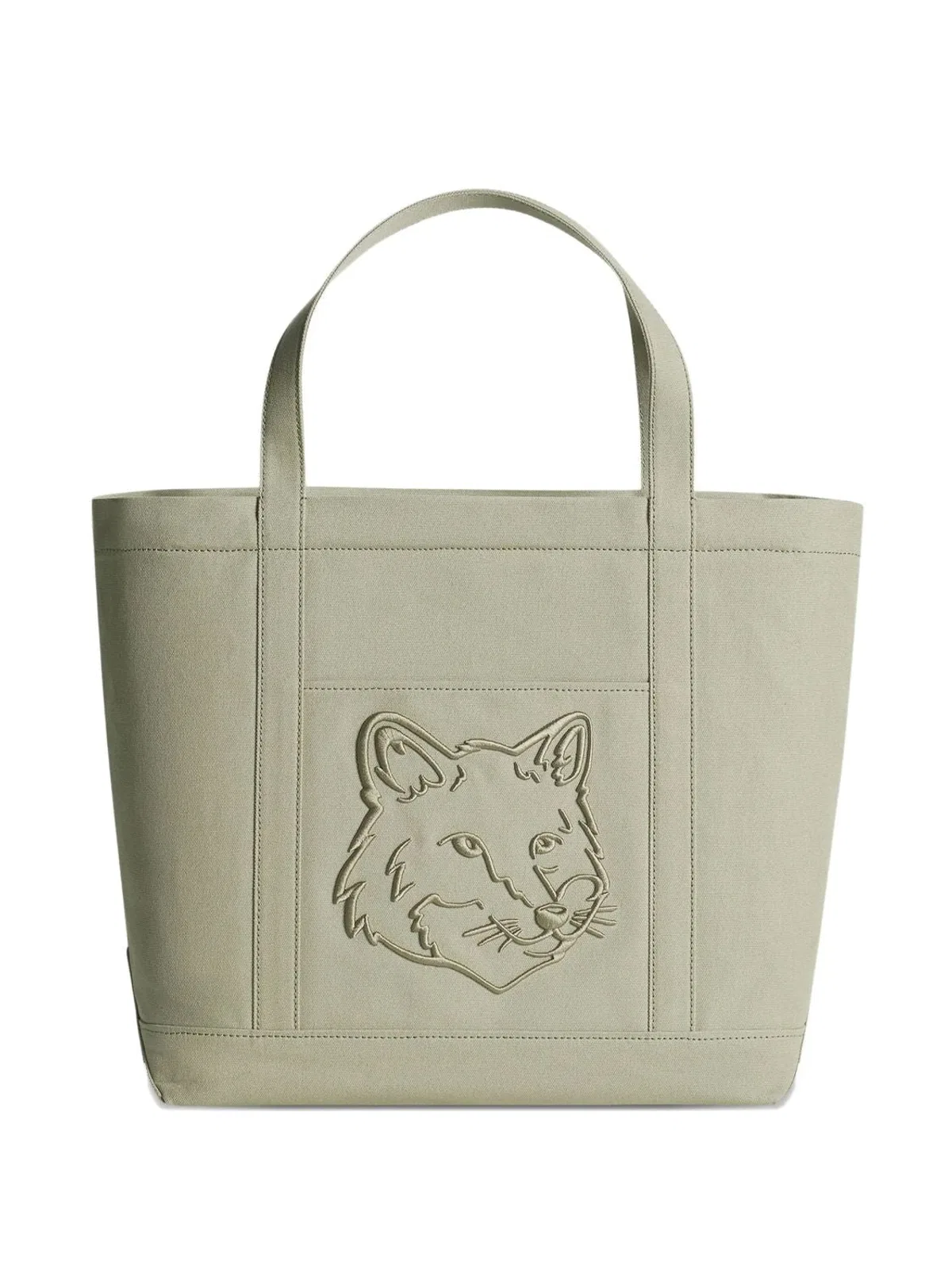 Maison Kitsuné Fox Head Large Tote