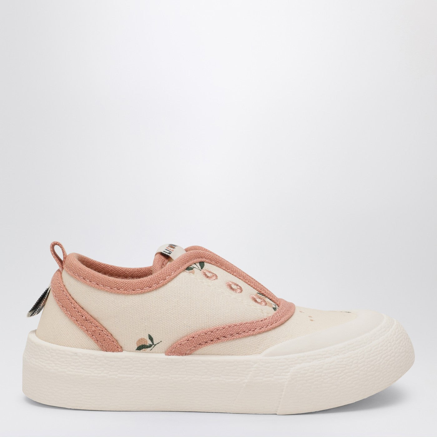 Sneakers Danilo Peach Colour In Canvas