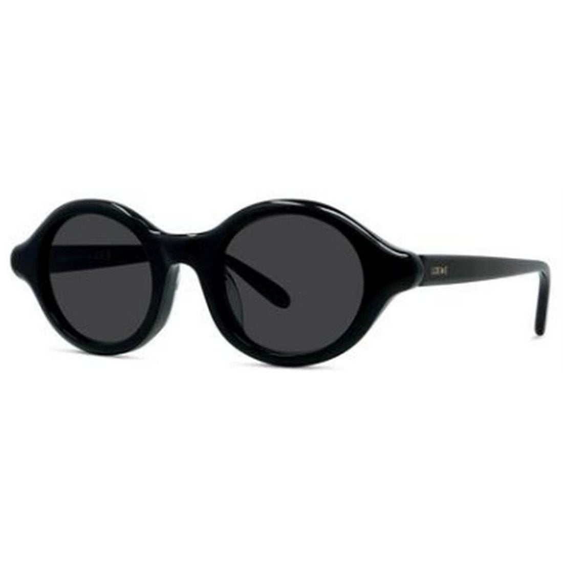 Black Epsilon Slim Acetate Sunglasses