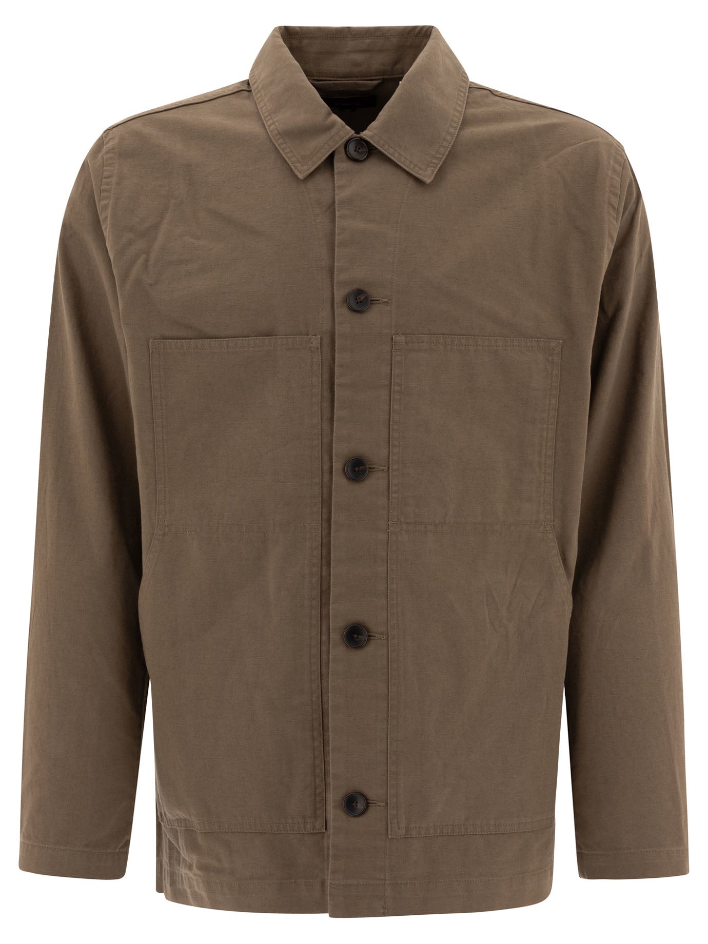 Green Cotton Linen Jacket