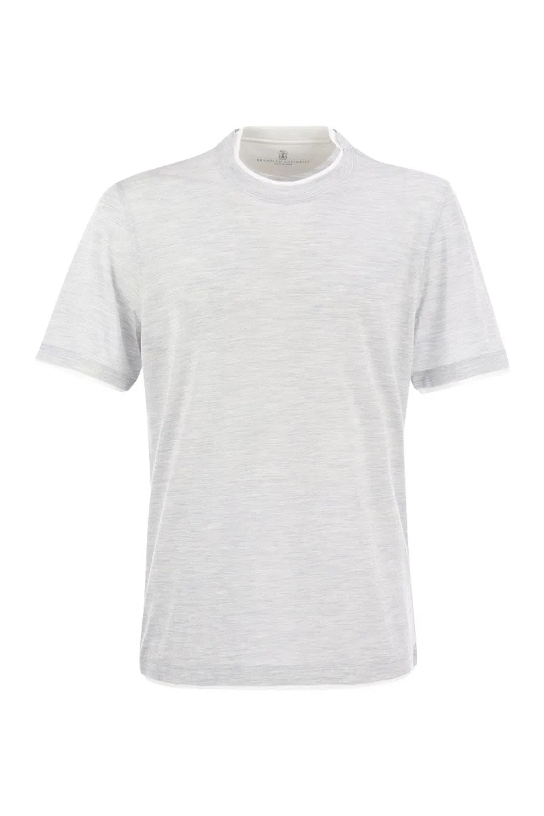 Slim Fit Crew-Neck T-Shirt In Lightweight Cotton Jersey