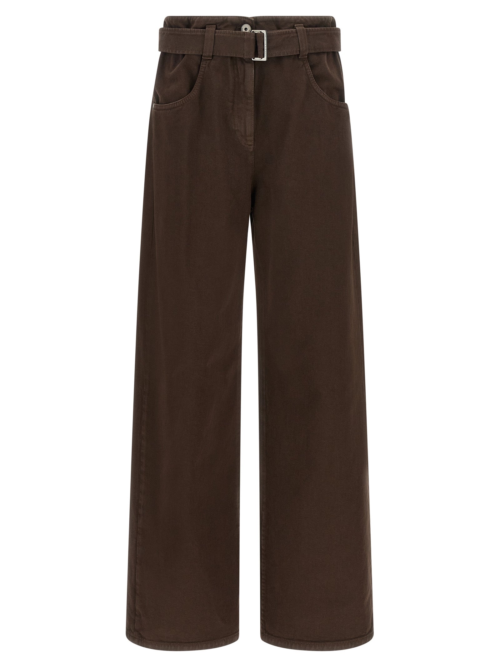 Belted Jeans