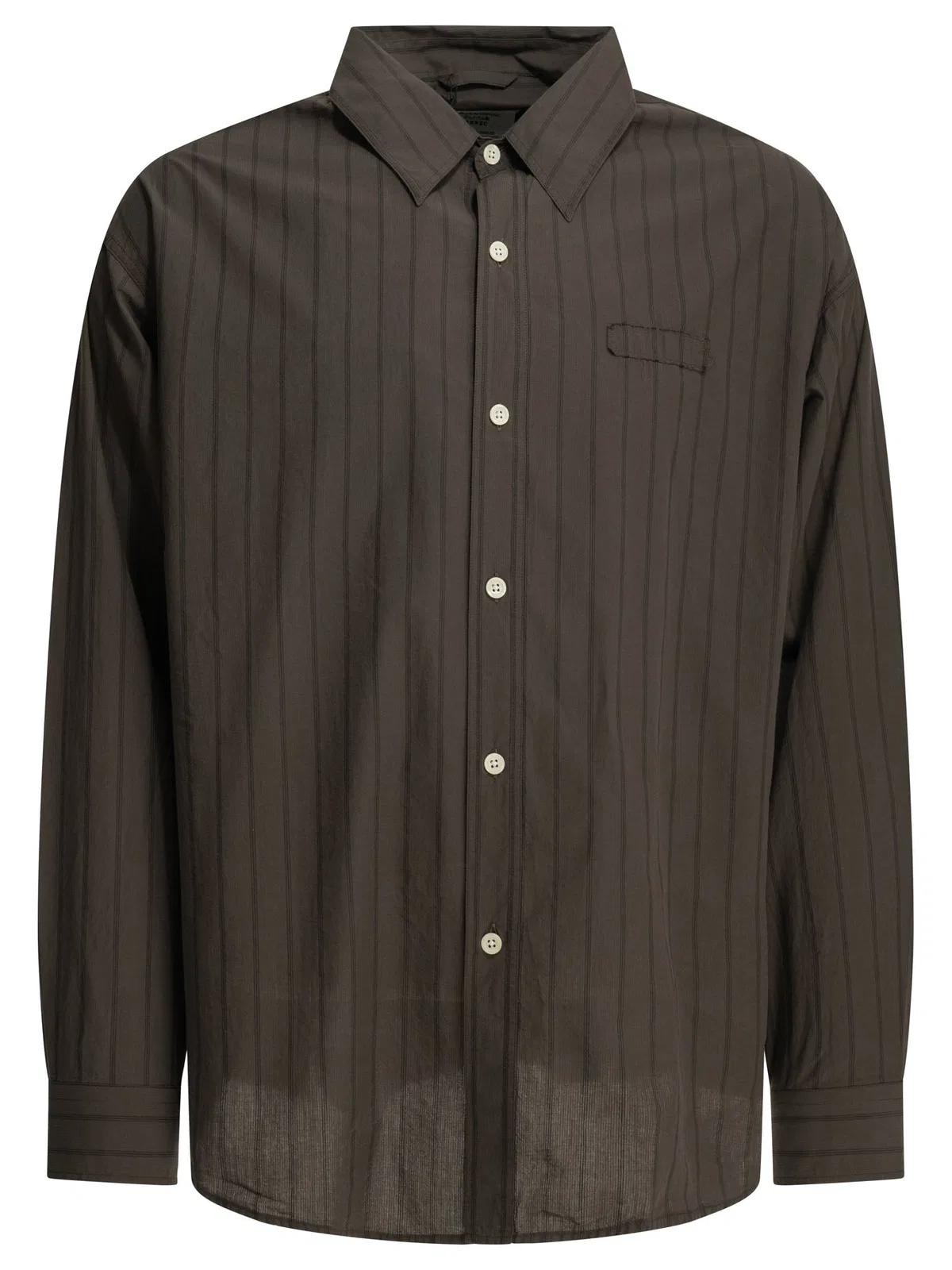 Essay Casual Brown Cotton Shirt
