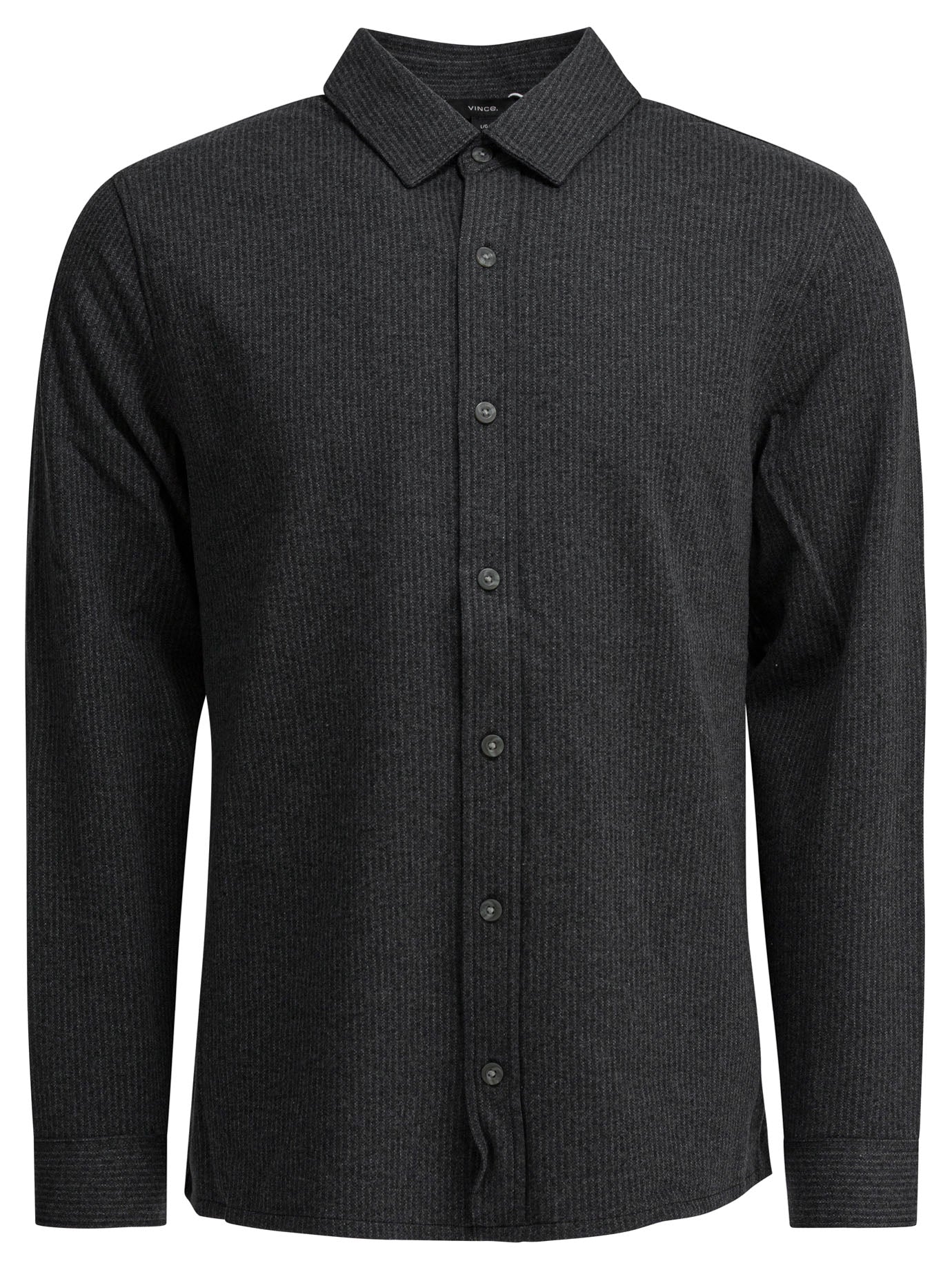 Grey Cotton Blend Shirt
