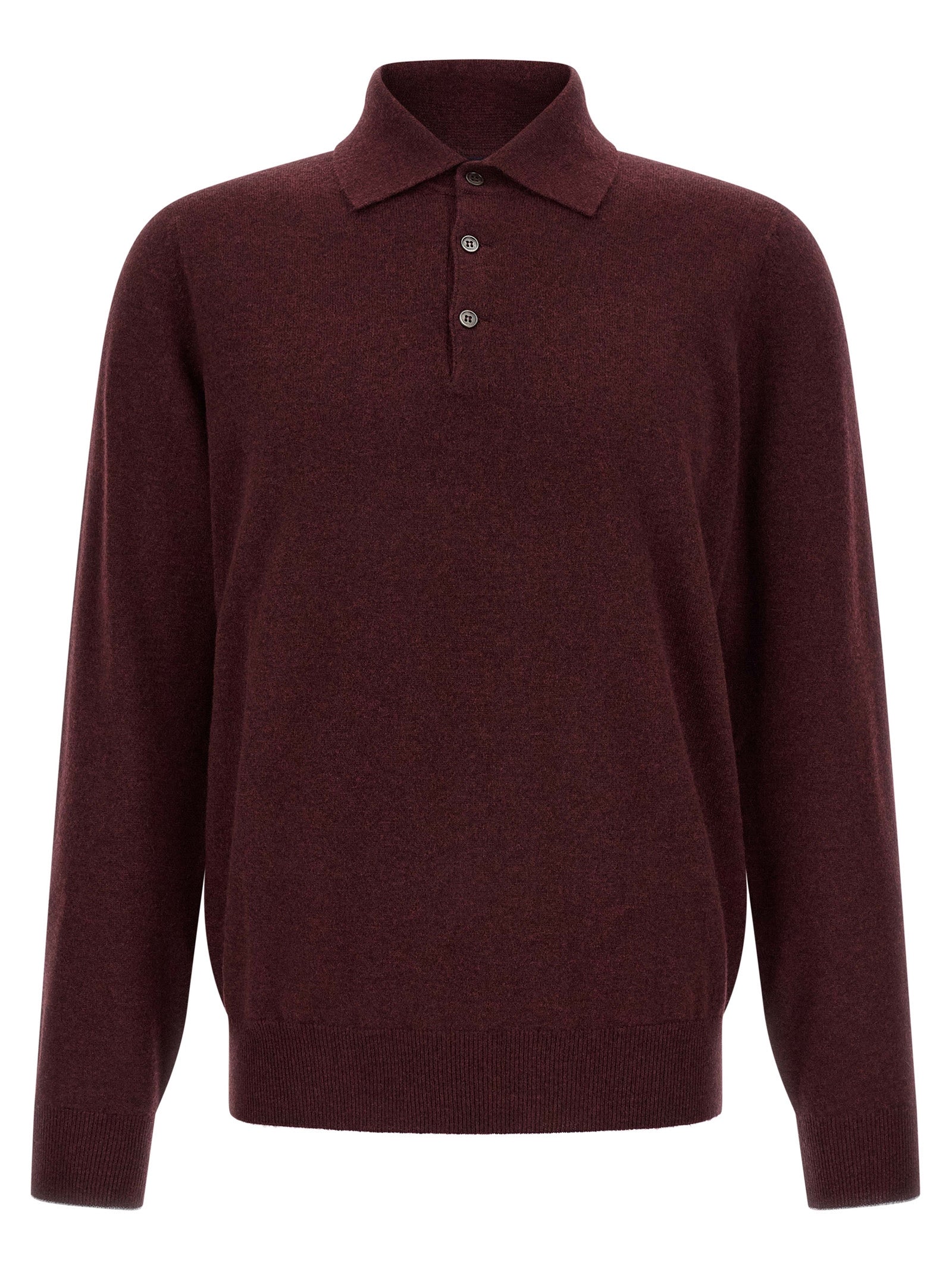 Cashmere Knit Polo Shirt
