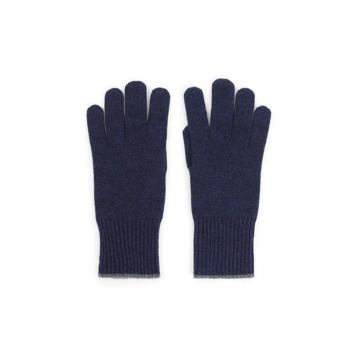 Navy Cashmere Gloves