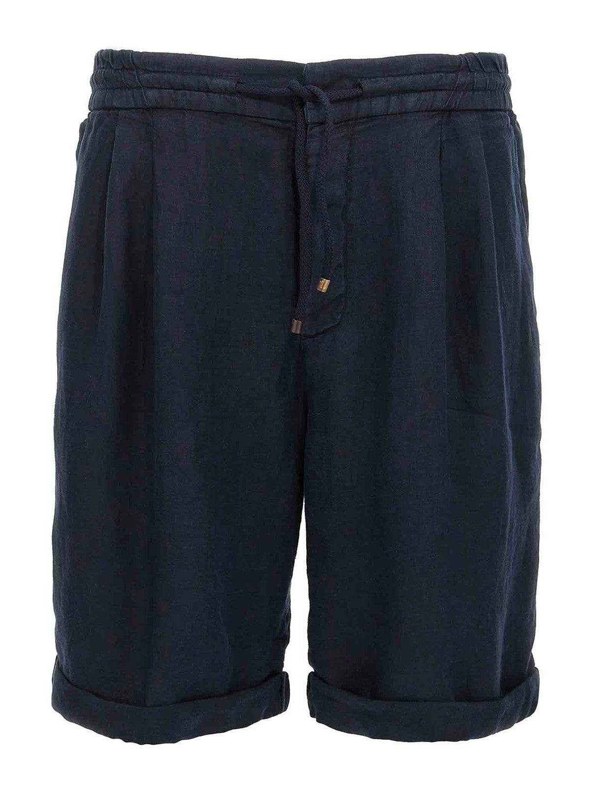 Linen Bermuda Shorts