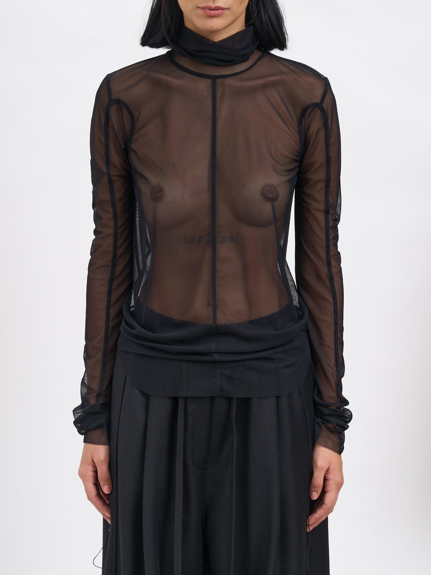 Slim High Neck Sweater