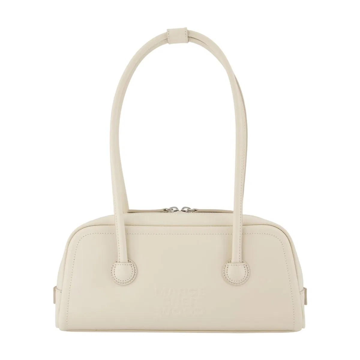 Soft Boston Ew Shoulder Bag - - Leather - Ivory