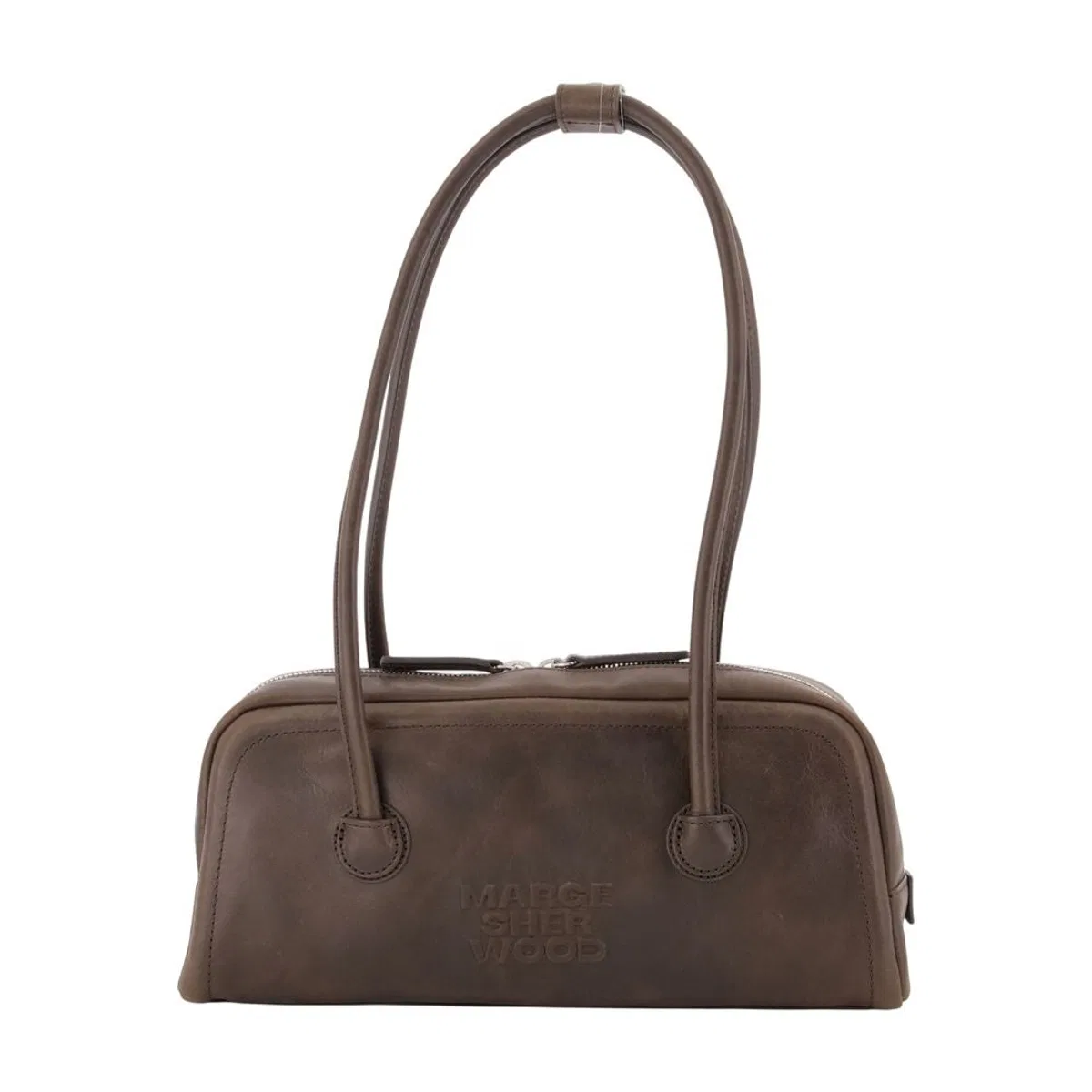 Soft Boston Ew Shoulder Bag - - Leather - Brown