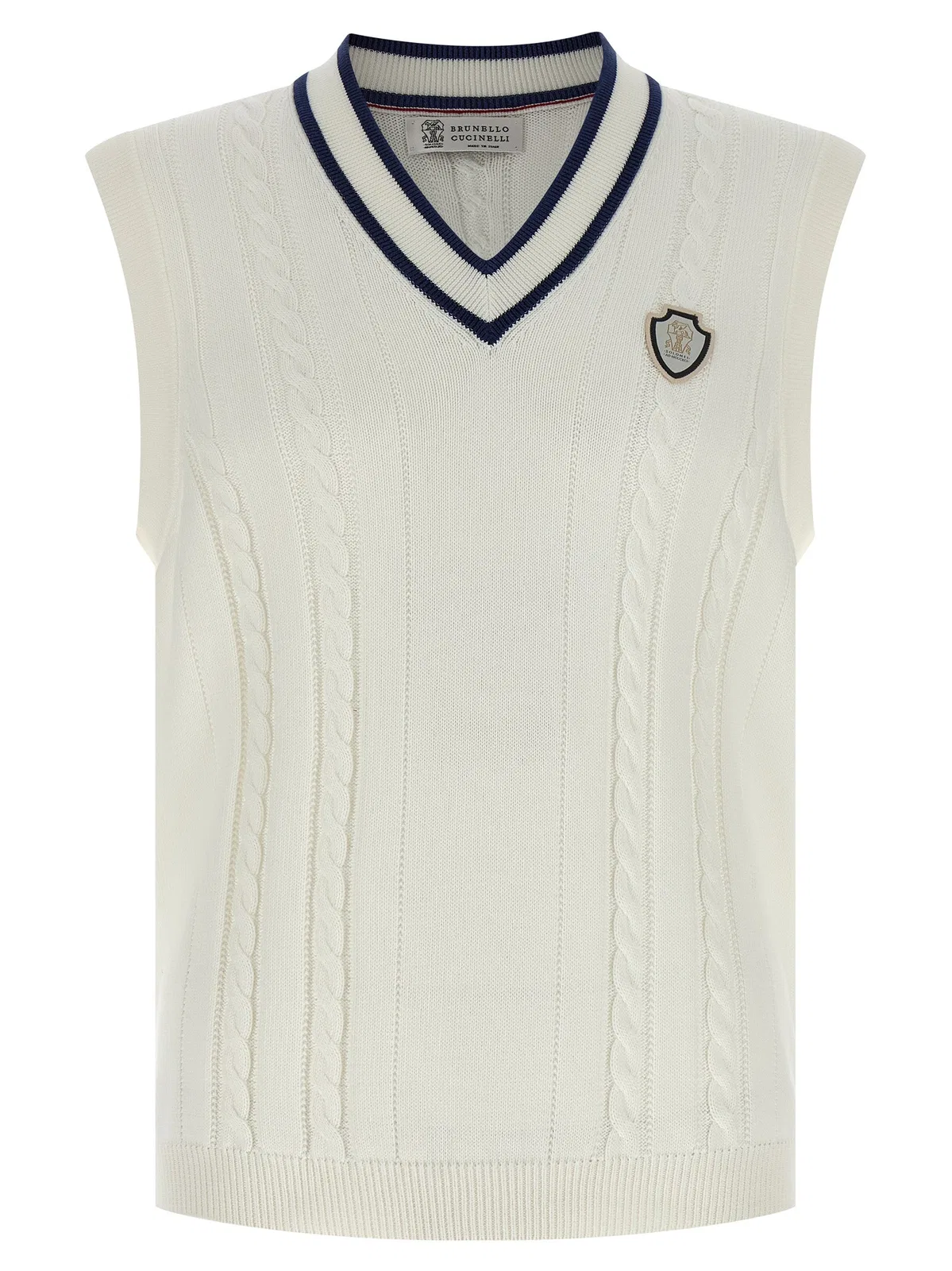 Cotton Braided Vest