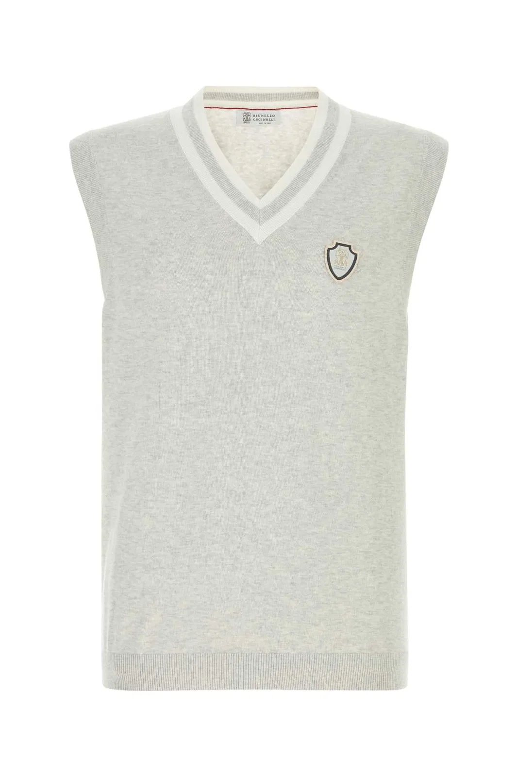 Light Grey Cotton Vest