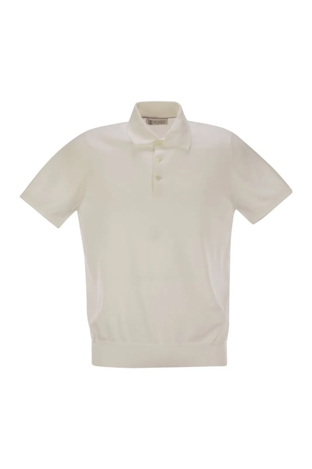 Lightweight Cotton Knit Polo Shirt