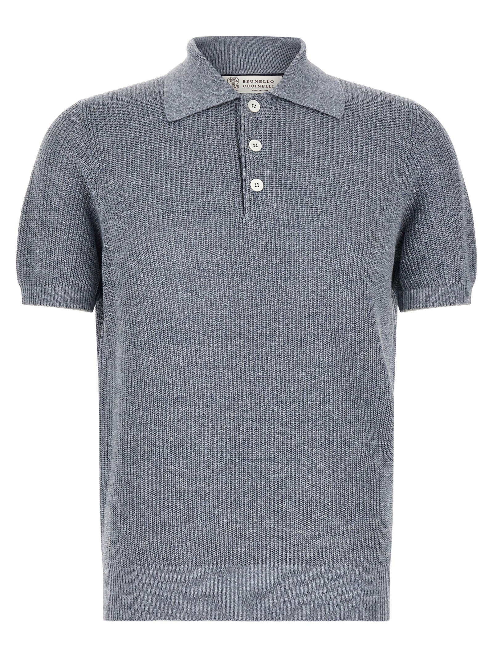 English Half-Ribbed Polo Shirt