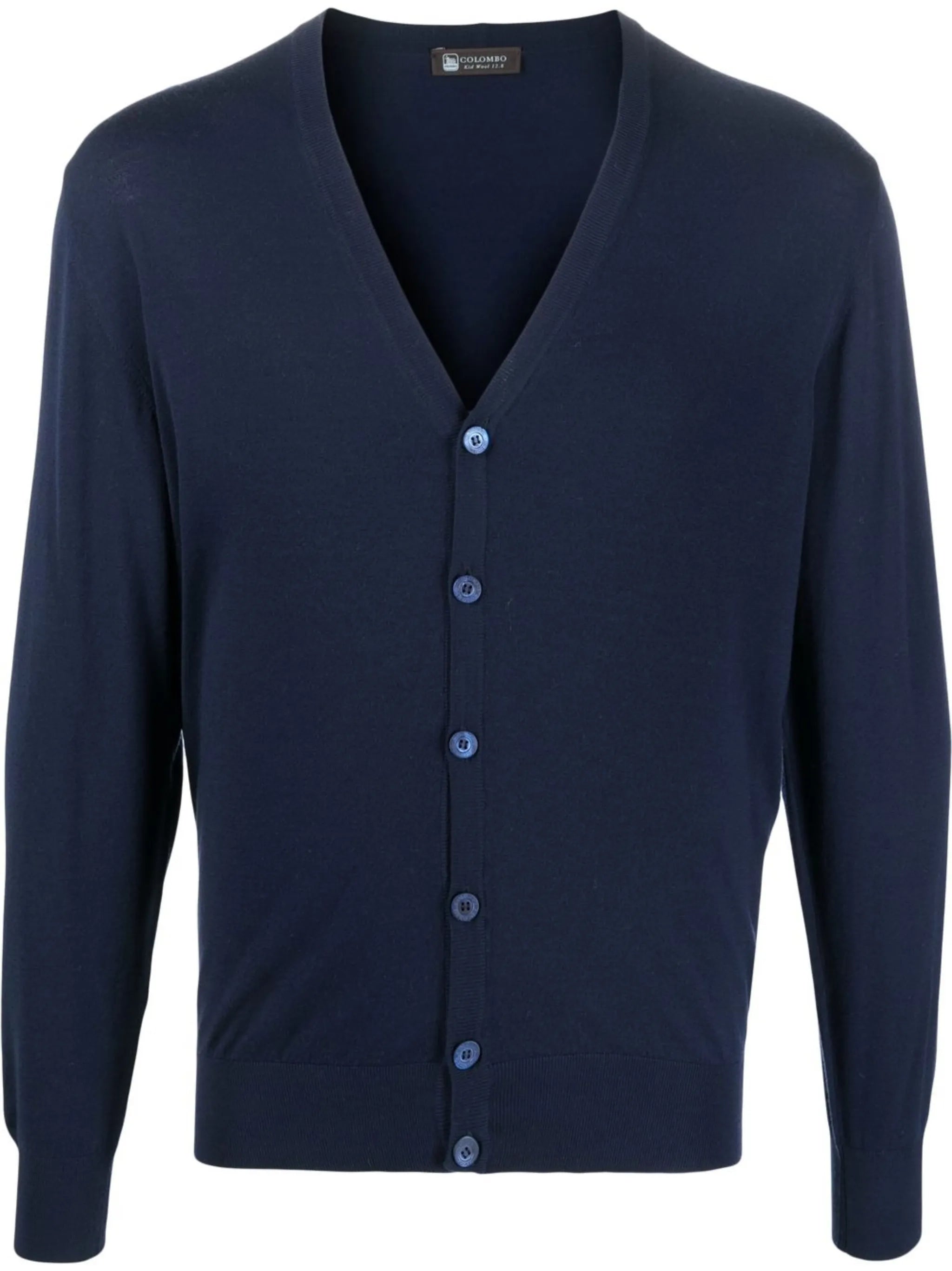 Dark Blue Kid Wool Botton