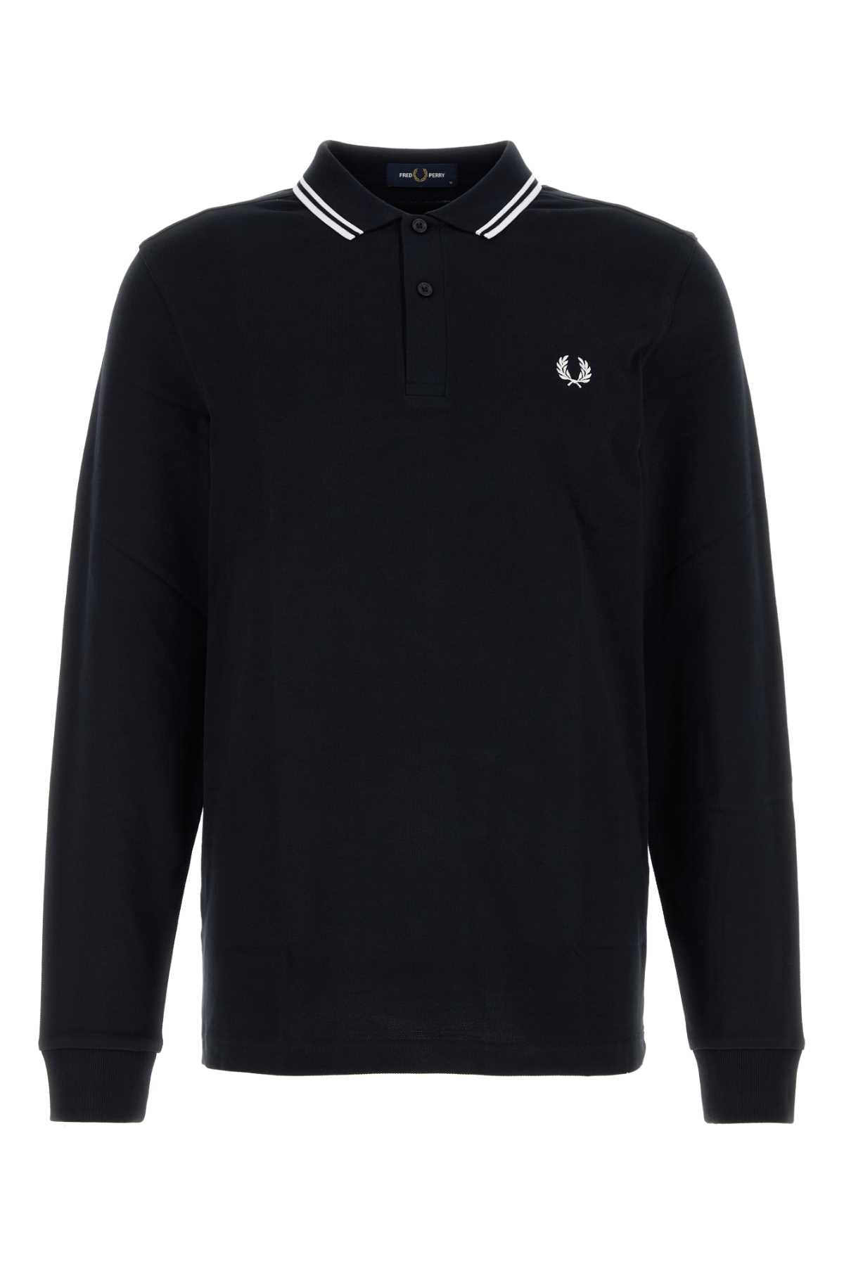 Navy Blue Piquet Polo Shirt