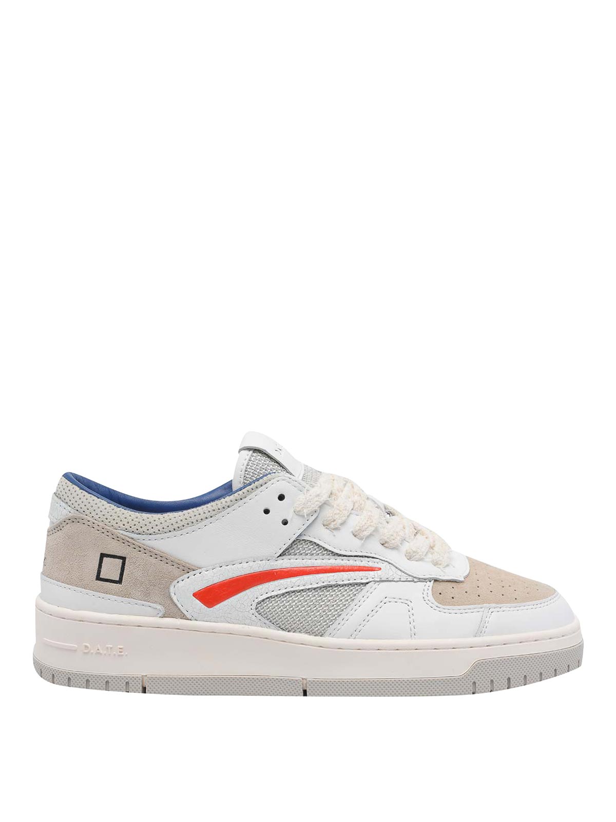 Grey And Beige Torneo Pop Sneakers