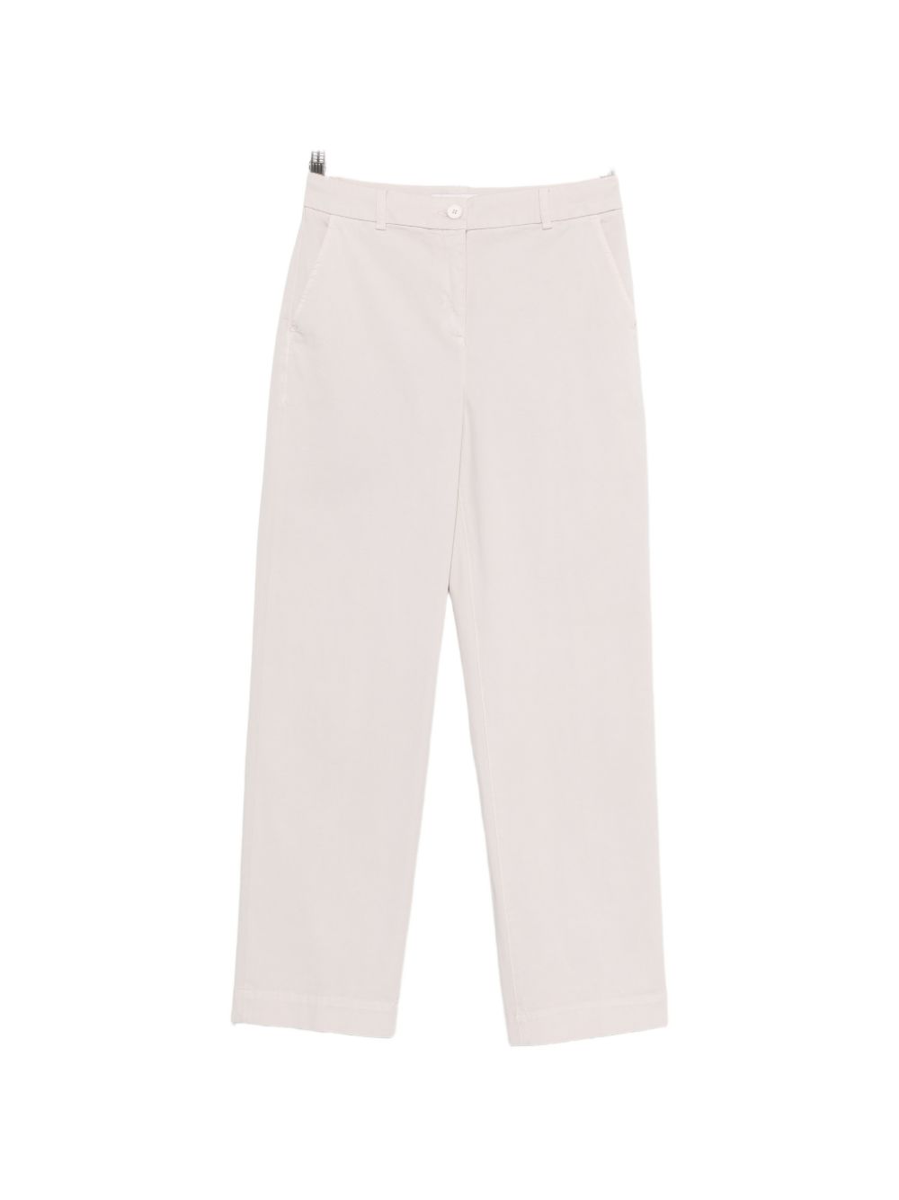 Cotton Straight-Leg Trousers