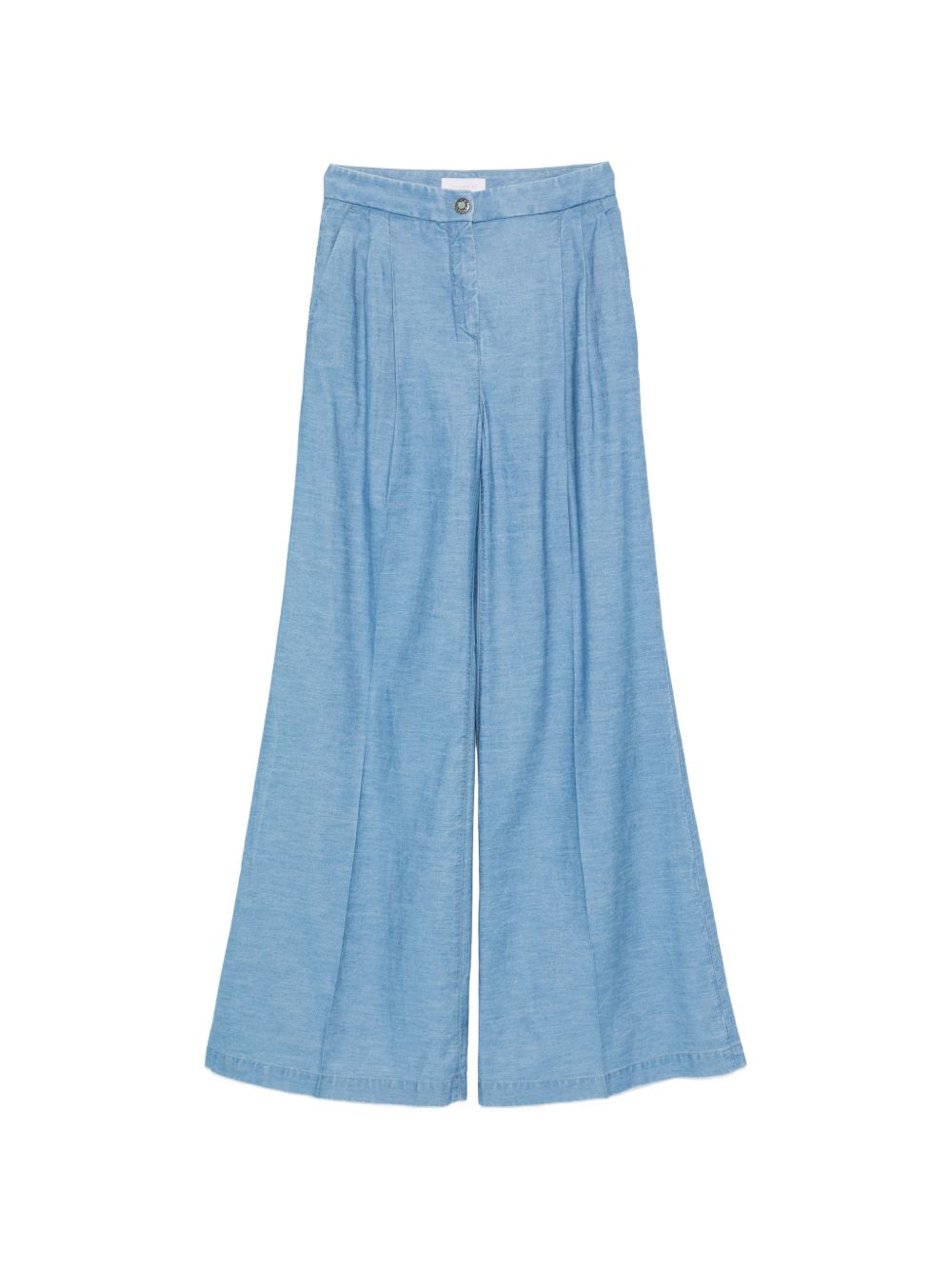 Cotton Flared Trousers