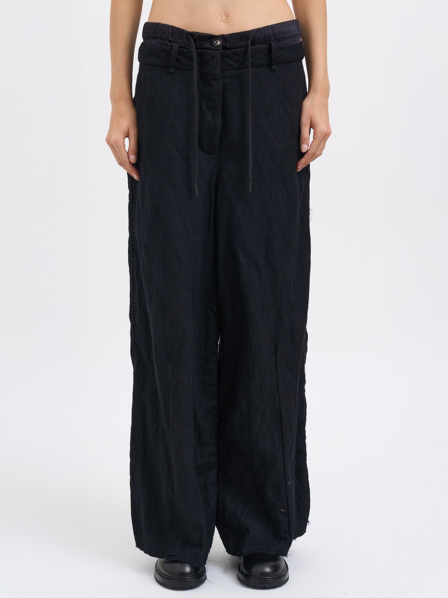 Oversized Wool Trousers