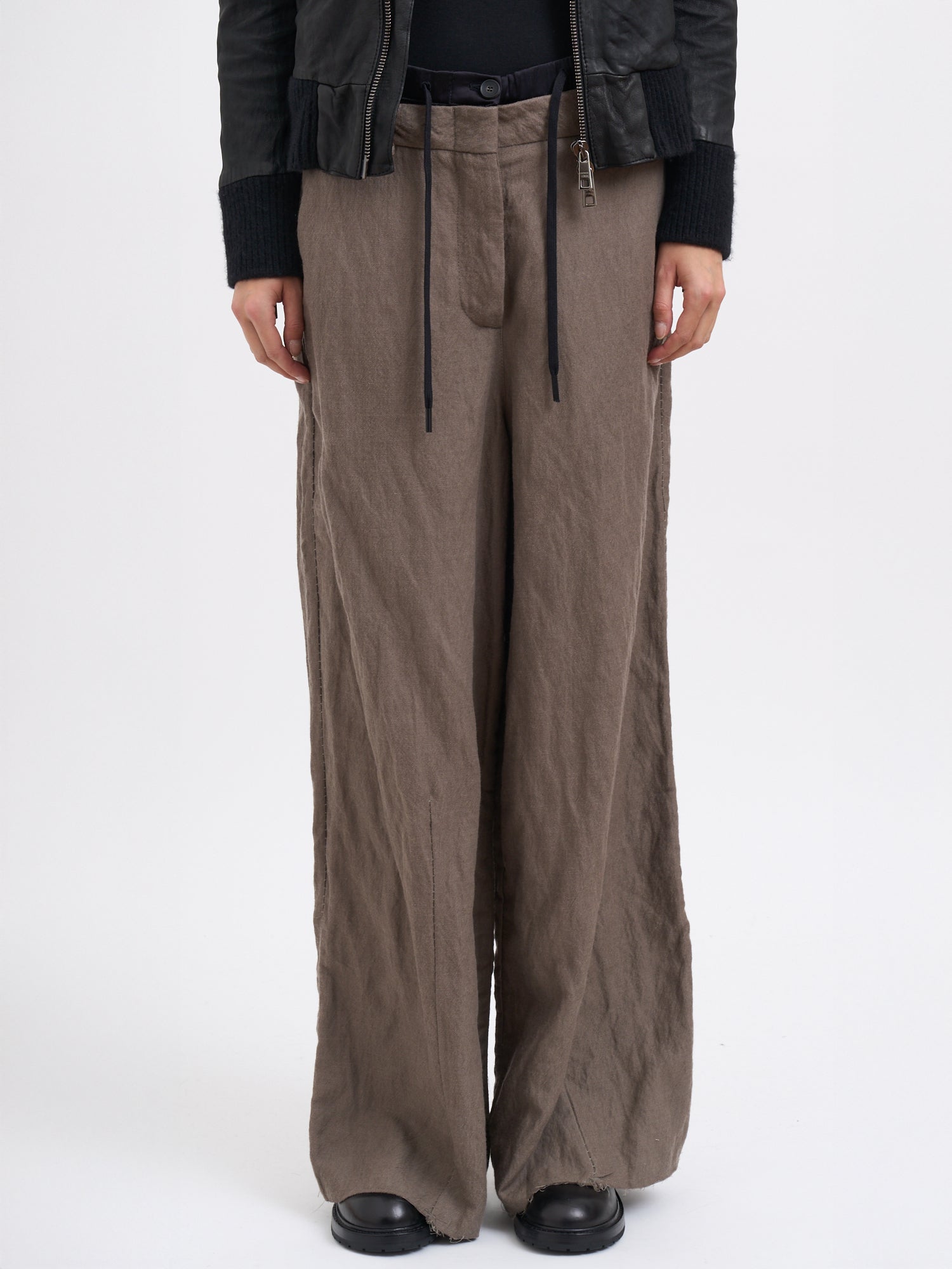 Oversized Wool Trousers
