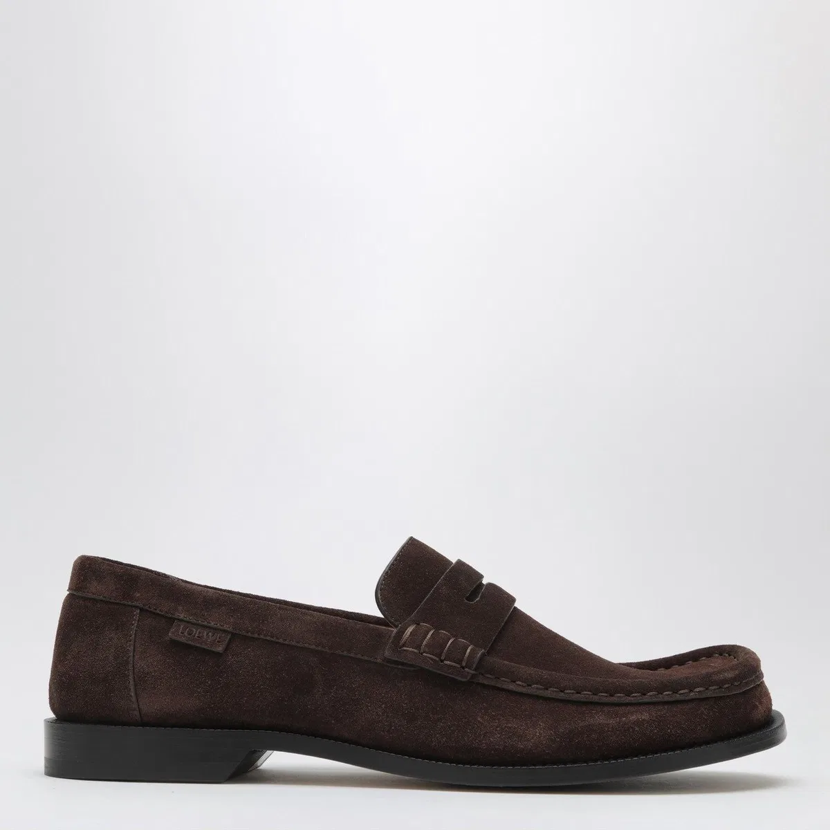 Campo Loafers In Brown Suede Calfskin