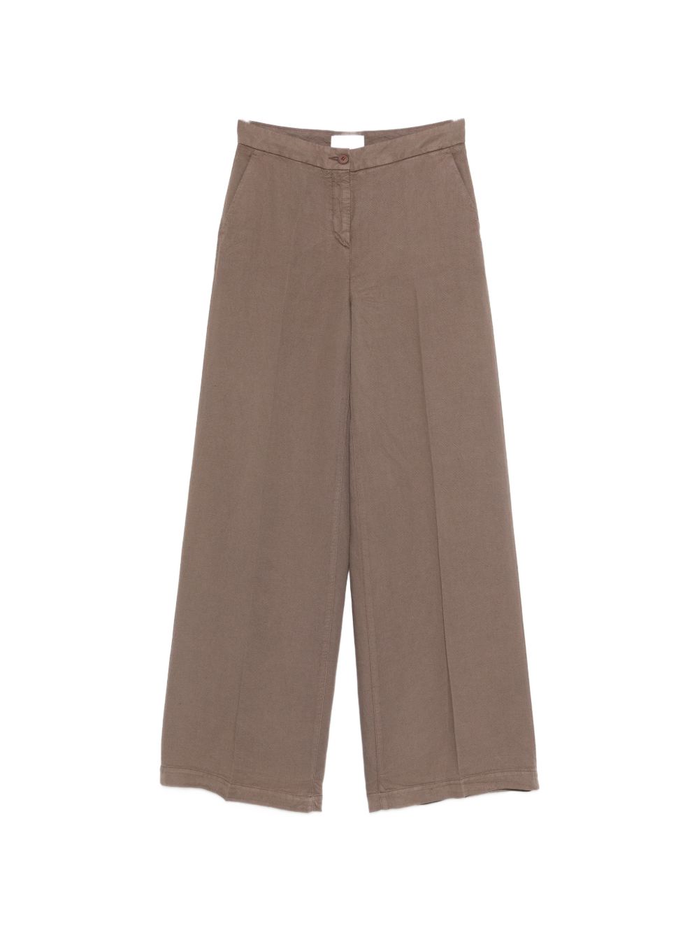 Linen Wide-Leg Trousers