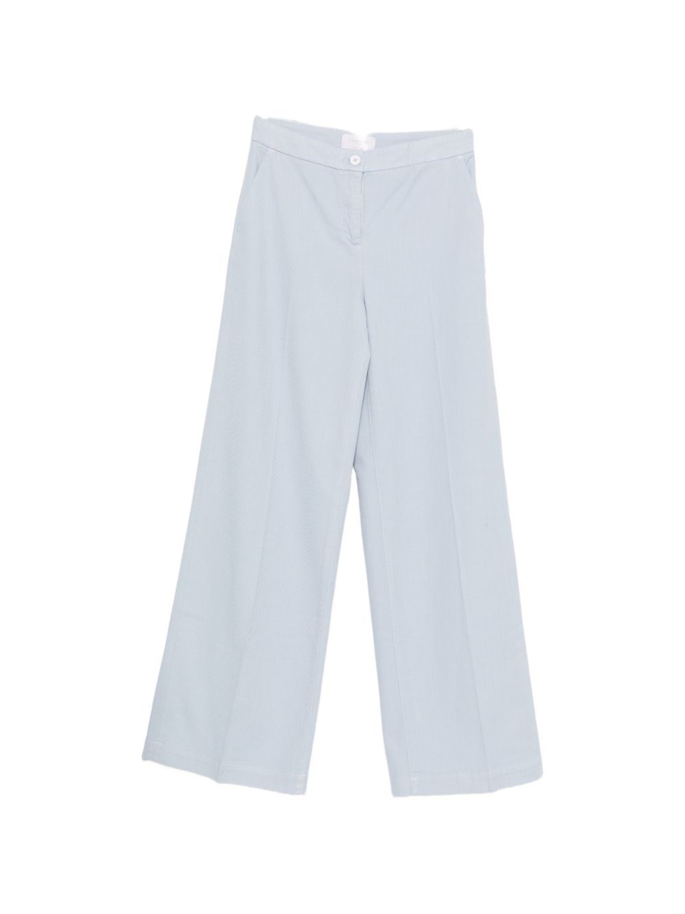 Cotton Wide-Leg Trousers