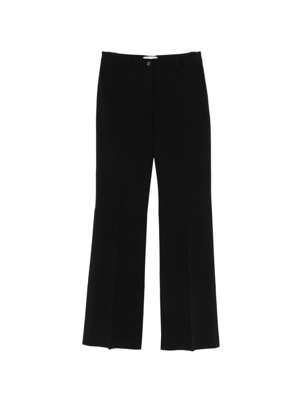 Cotton Wide-Leg Trousers