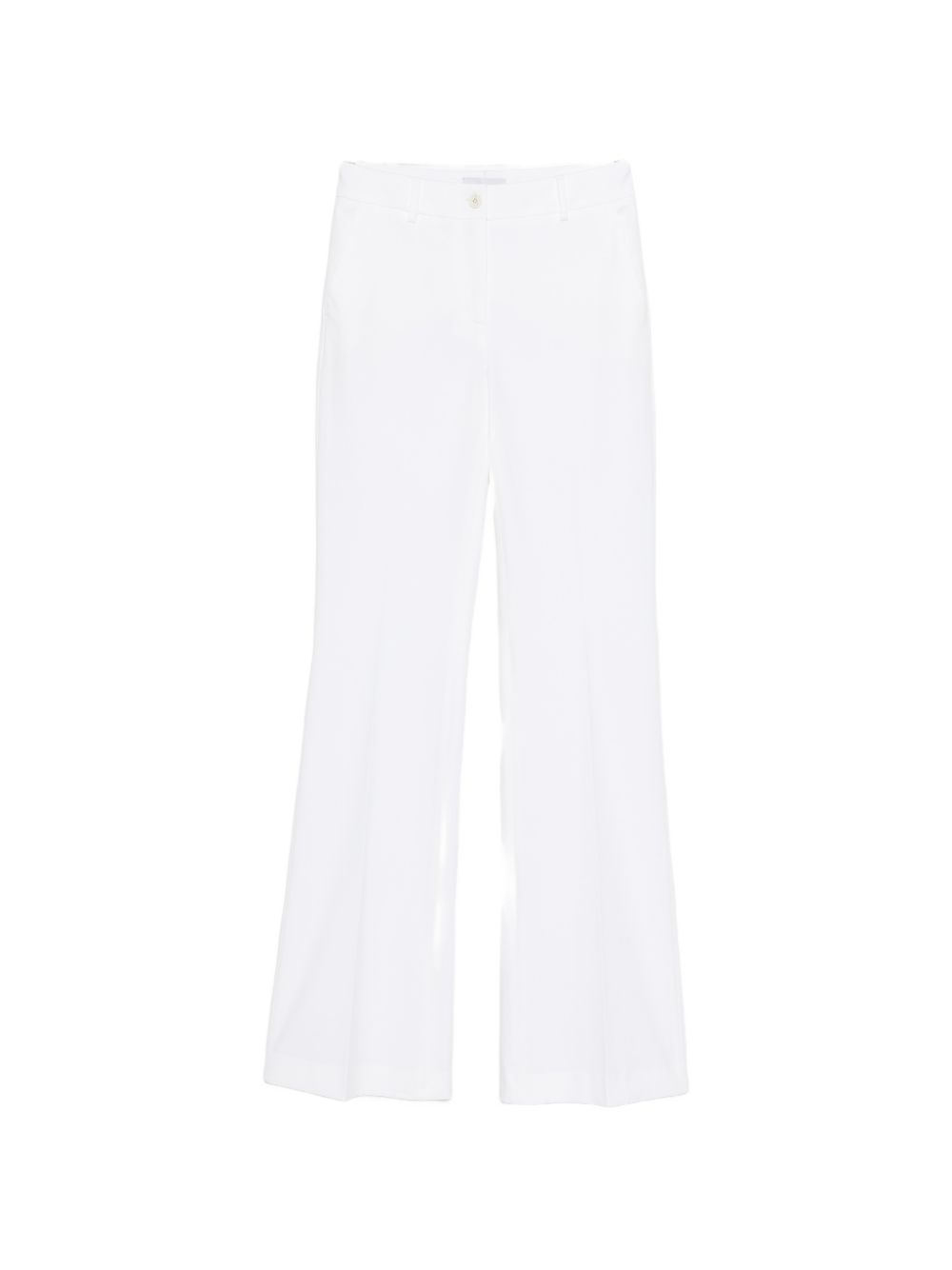 Cotton Wide-Leg Trousers