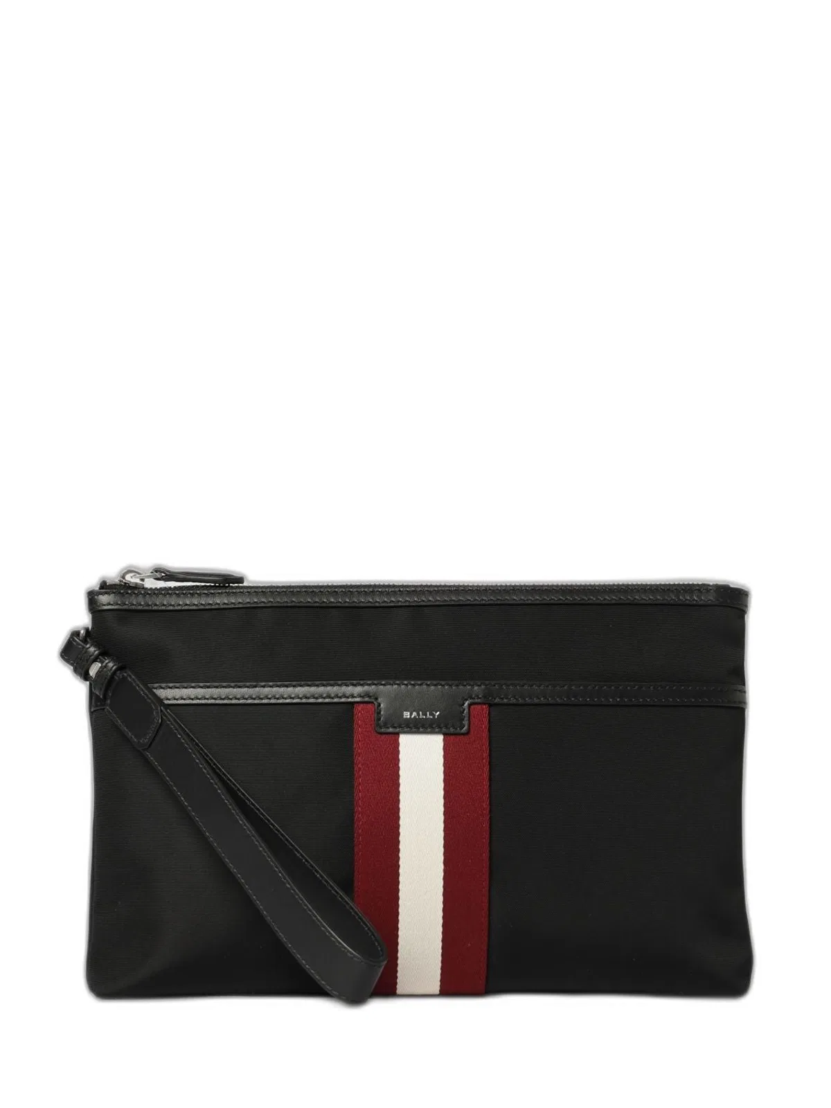 Black Nylon Bovine Polyester Clutch