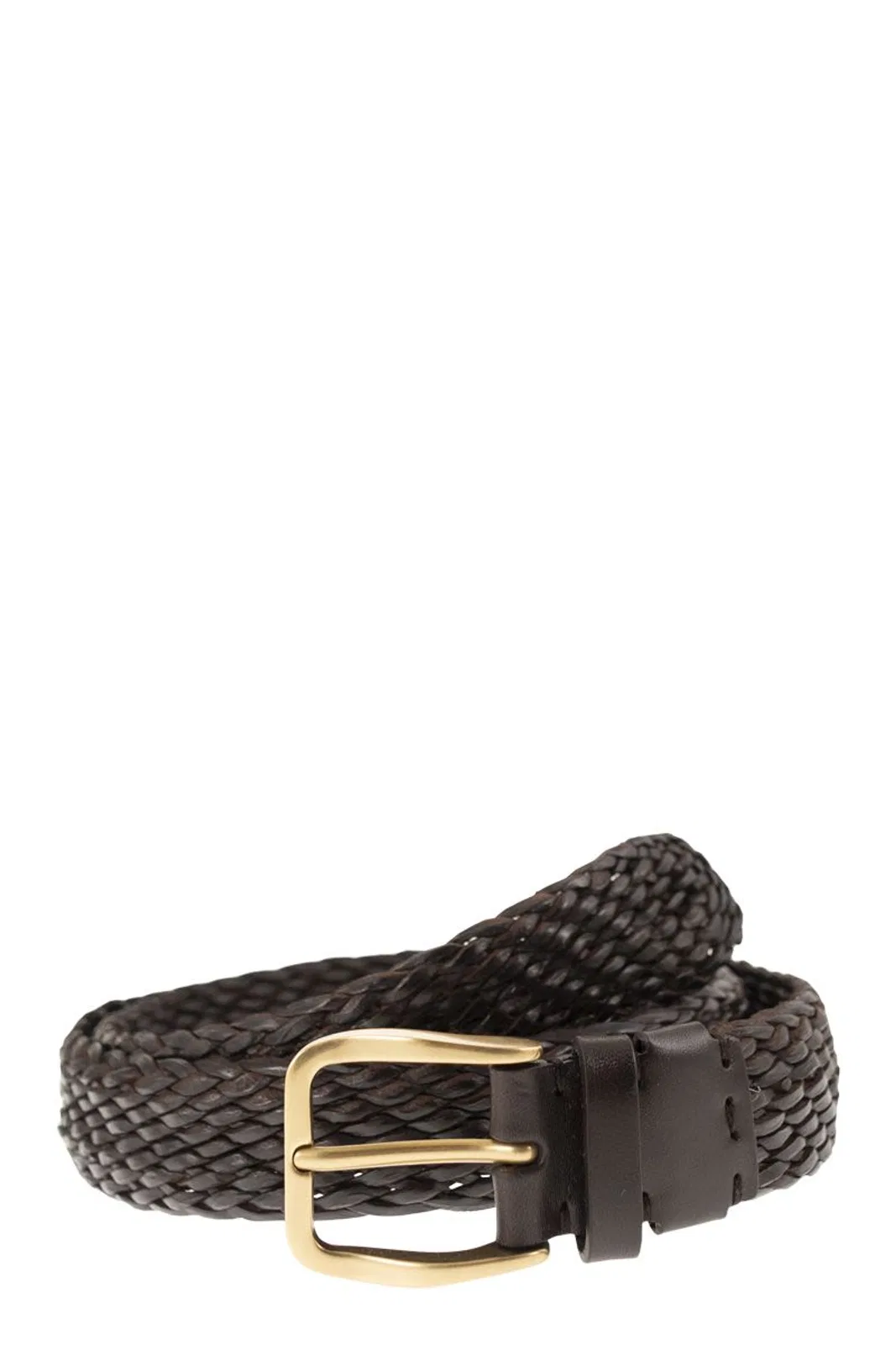 Braided Calfskin Belt