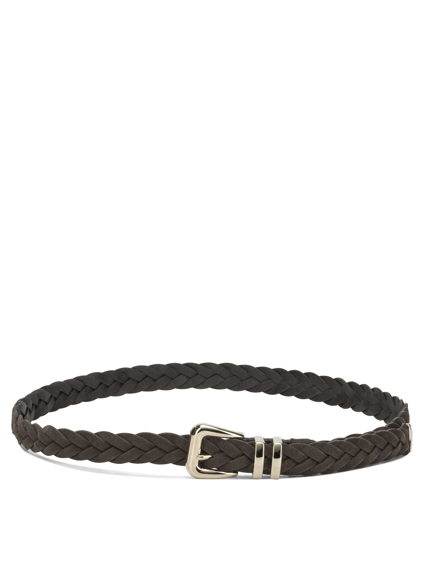 Brown Suede Belt