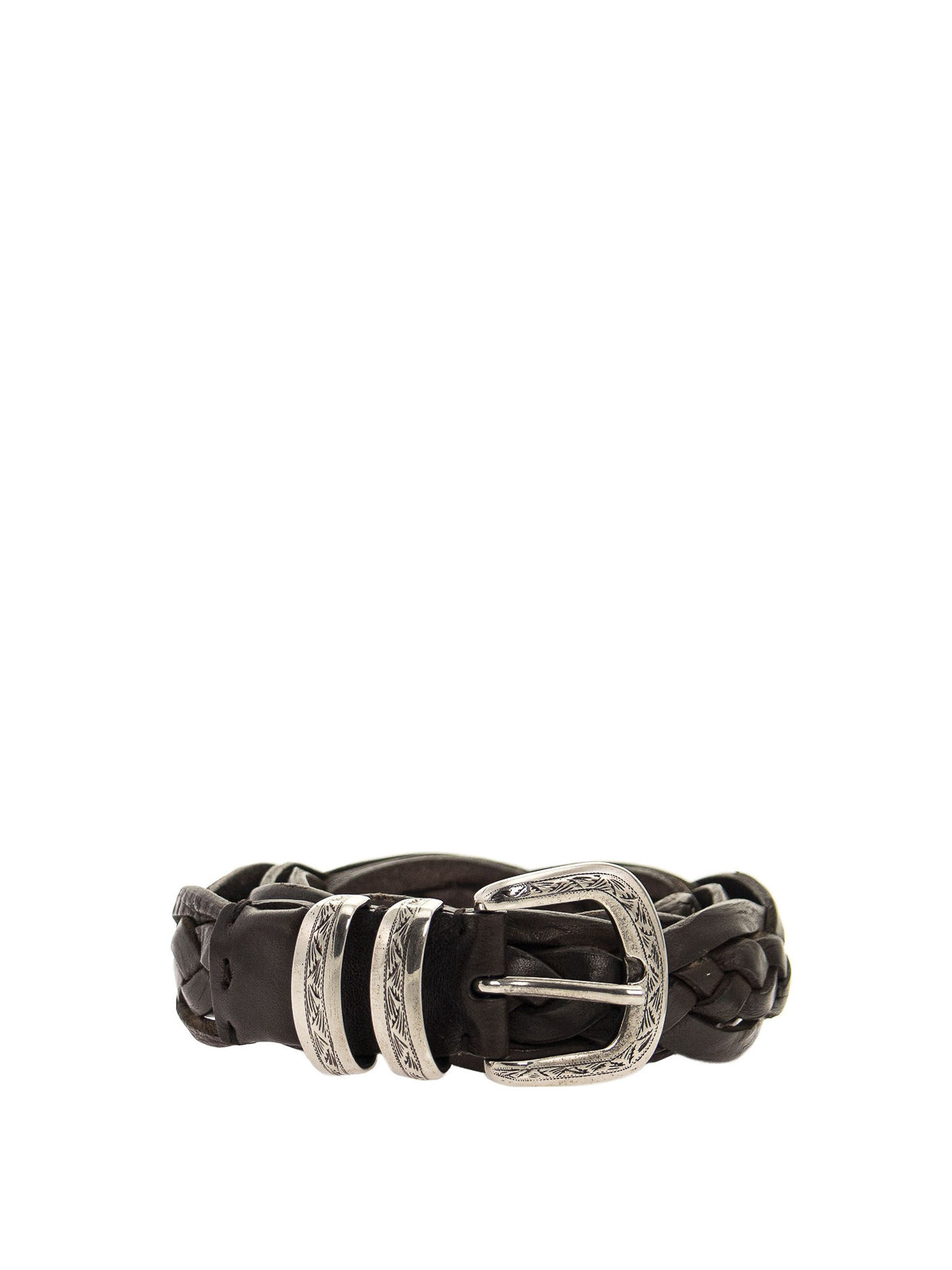 Braided Calfskin Belt