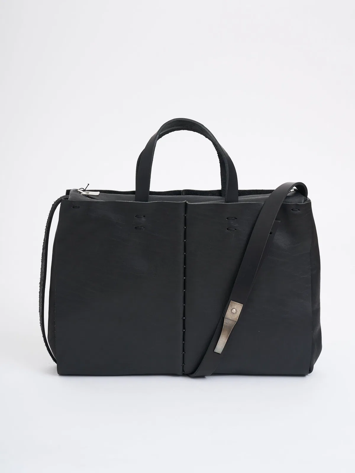 Big Stitch Leather Bag