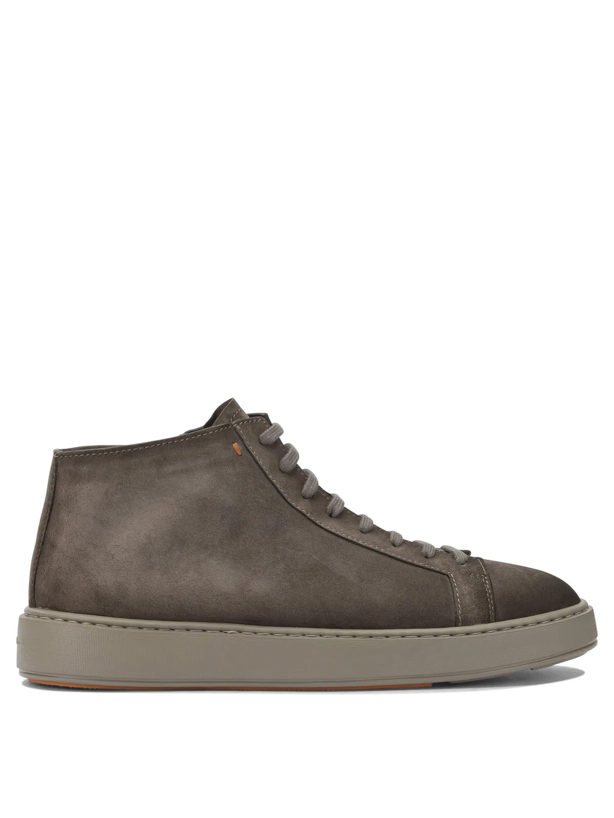 Beige Suede Ankle Boots
