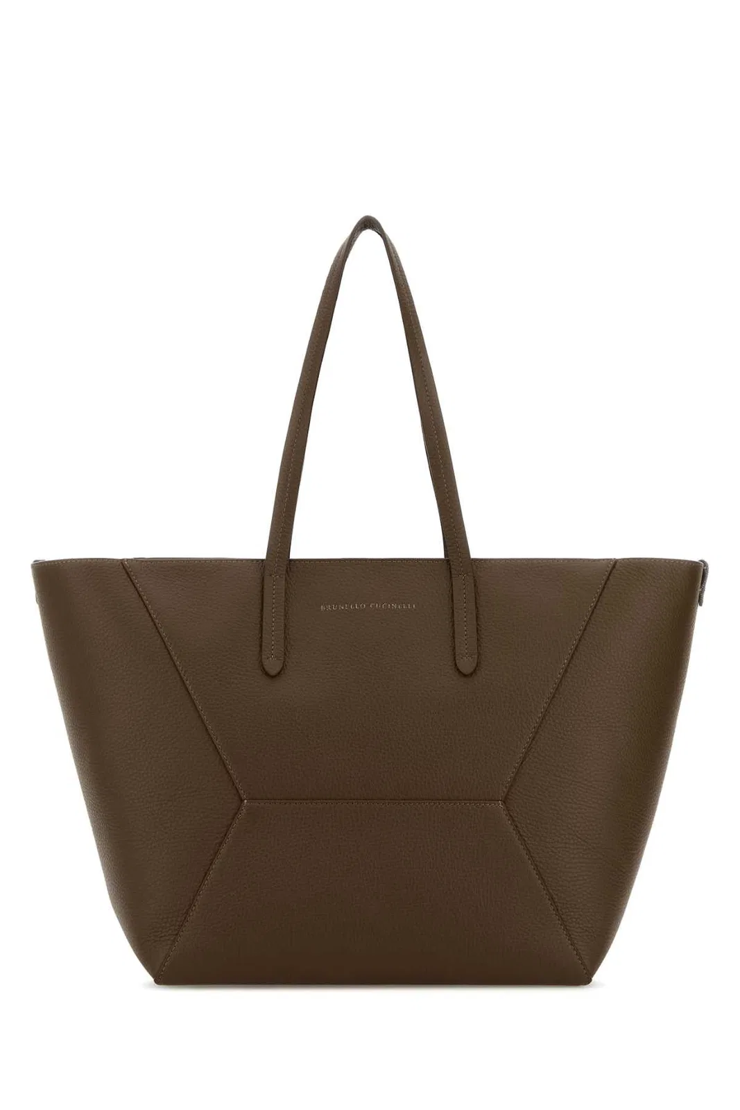 Mud Leather Shopping Bag